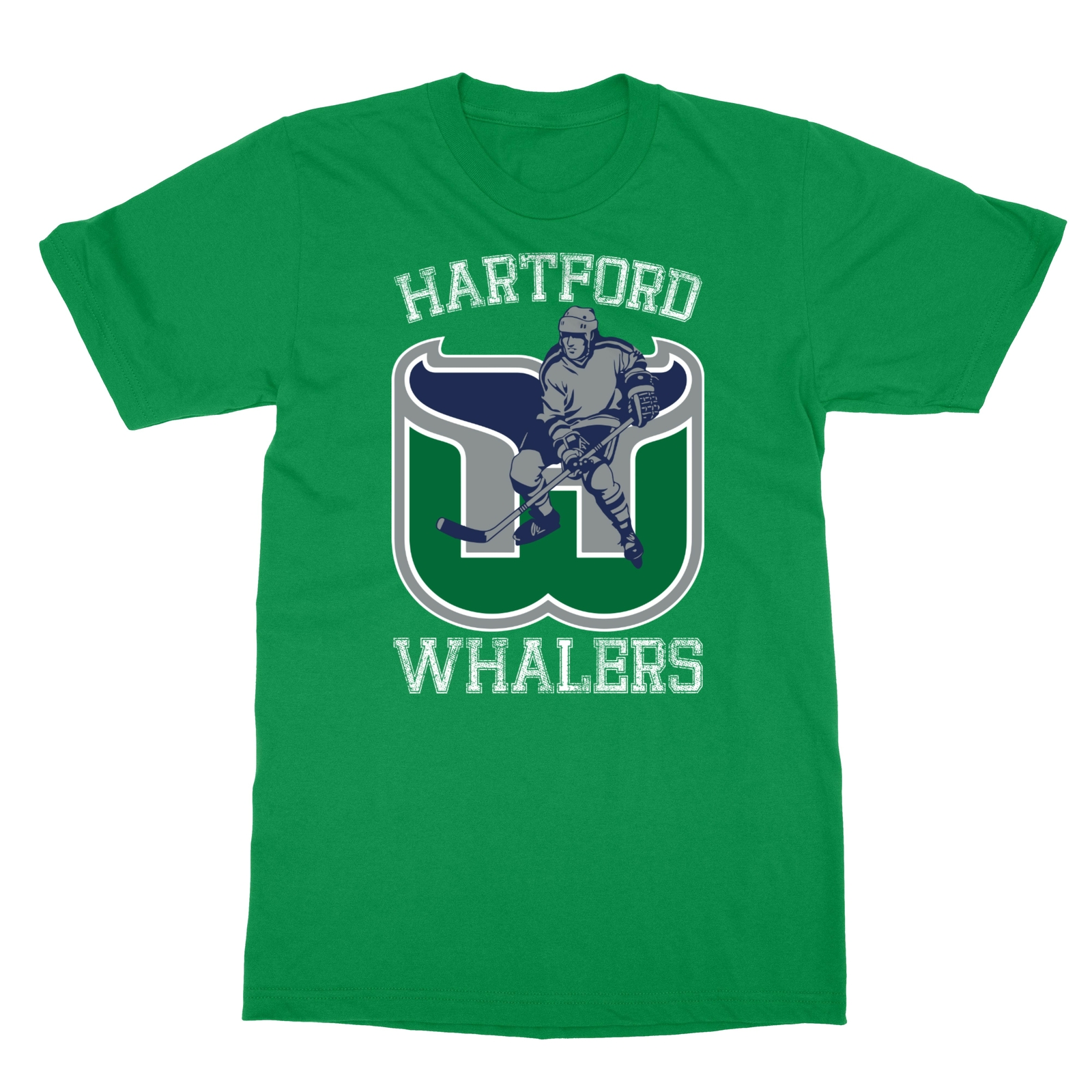 HARTFORD WHALERS NHL OLD TIME HOCKEY Men’s T-Shirt