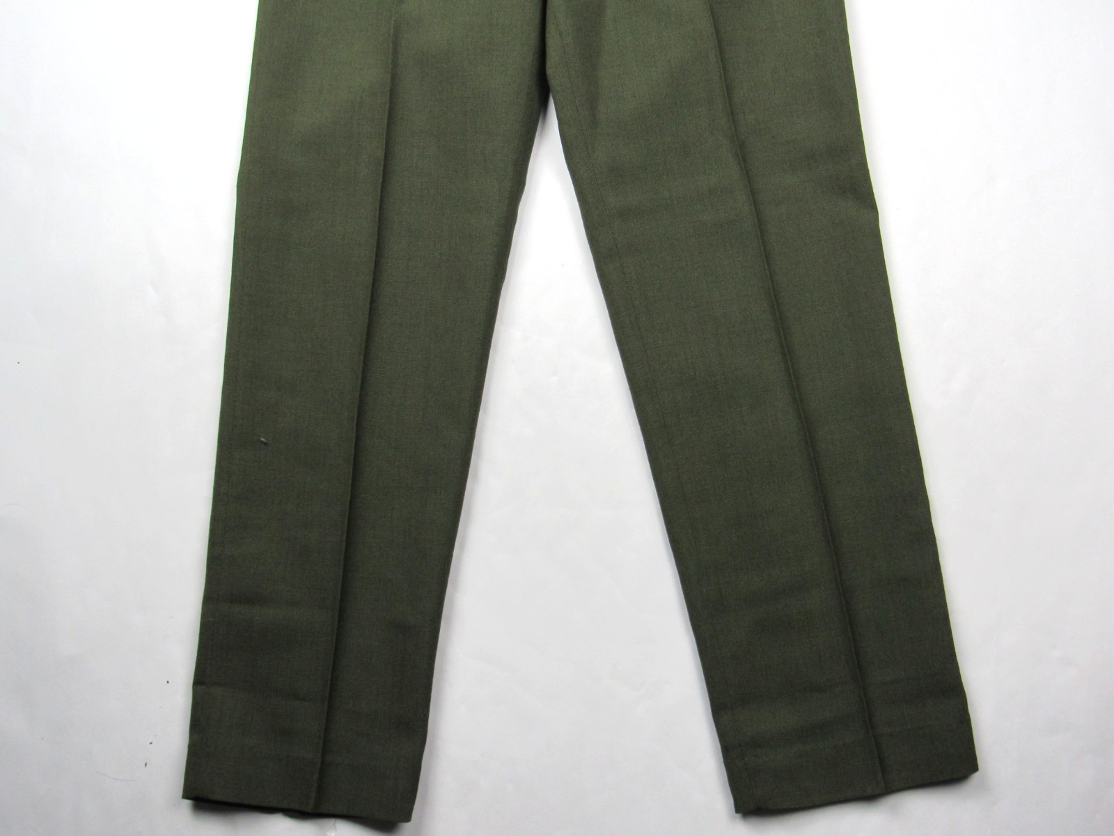 Vtg 60s Wright Koratron Hollywood Mod Trousers Pant 34.5 x 31.5 Cotton Blend VLV