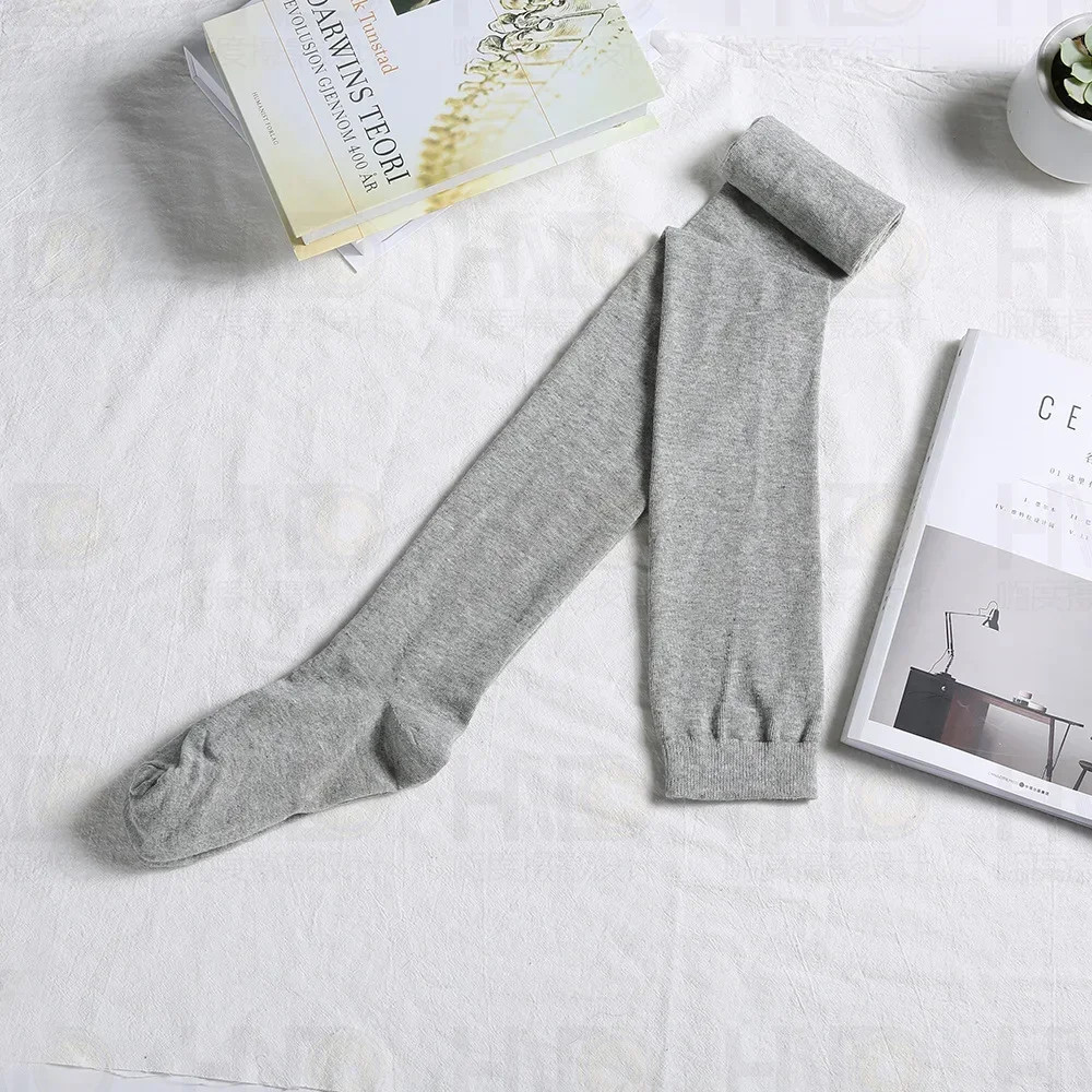 80cm Cotton Thigh High Over Knee Socks for Women Winter