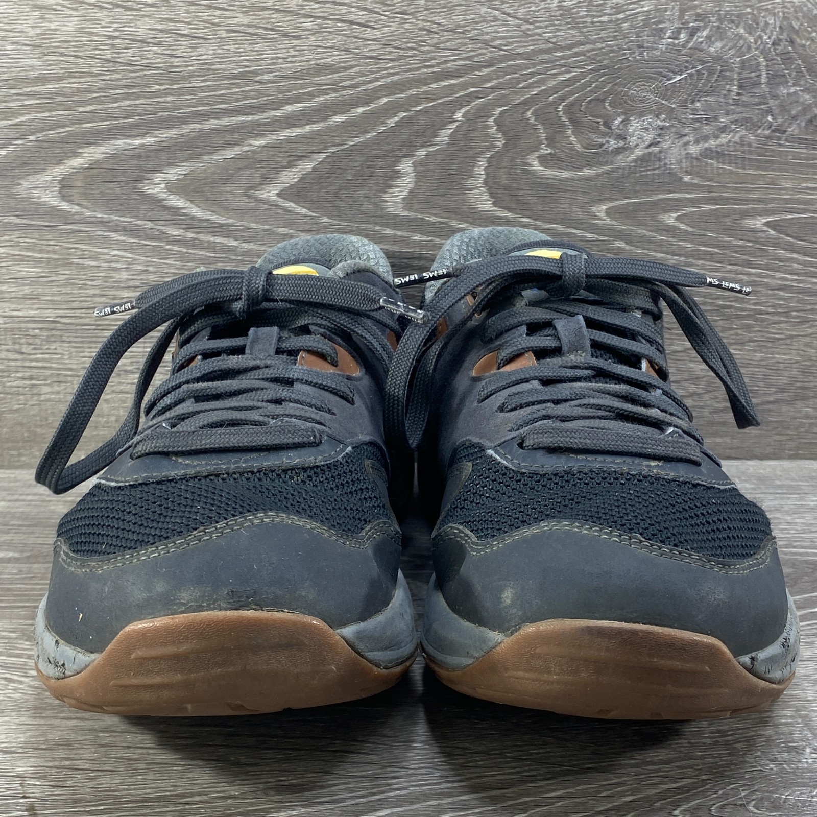 Lems Trailhead Shoes Mens 10D Stormy Night Gray Hiking Trail Minimalist Sneakers
