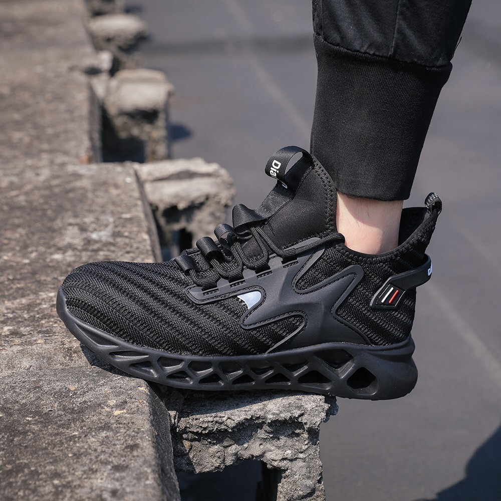 Safety Shoes Men Work Sneakers Indestructible Protective Boots Steel Toe Shoes