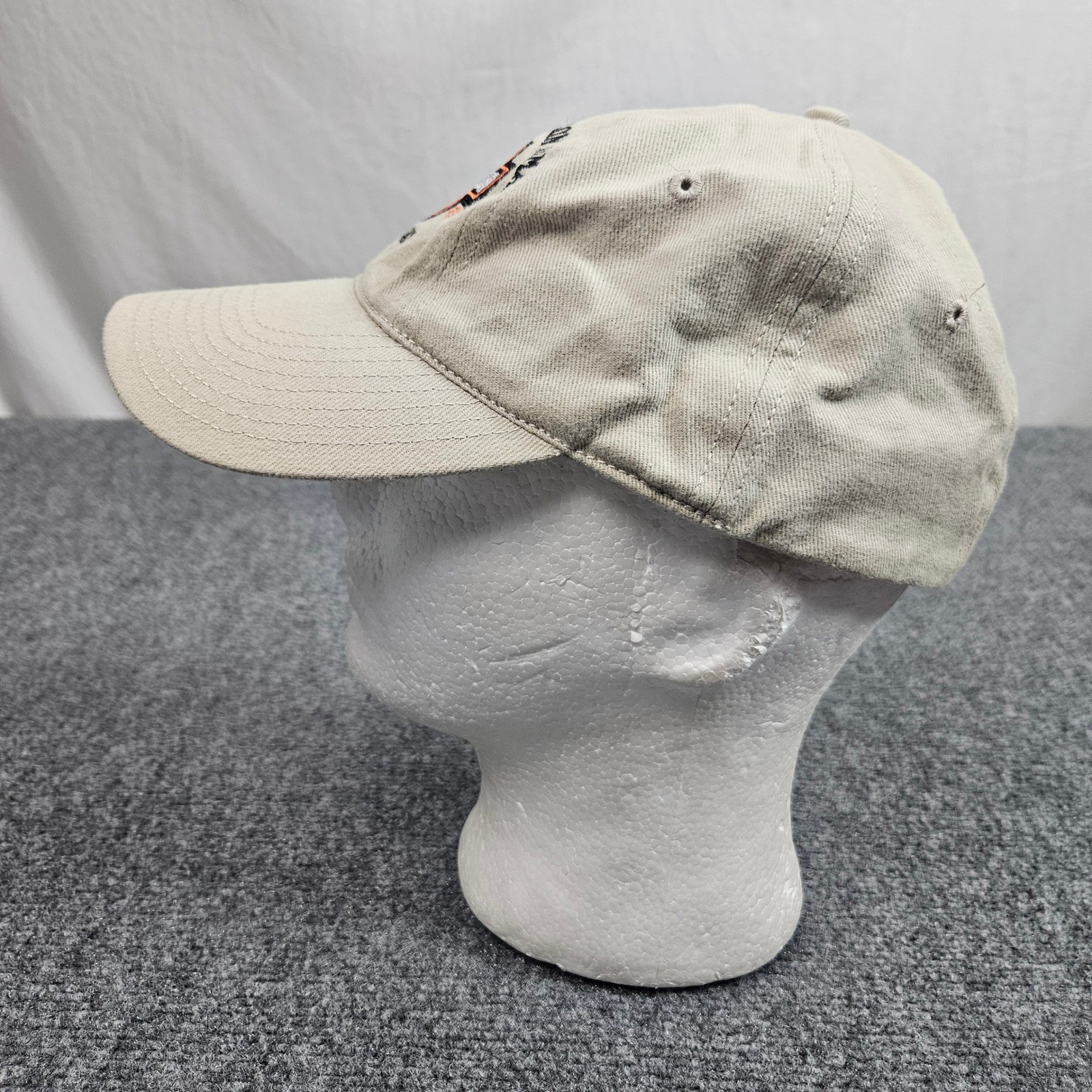 Harley Davidson Oman Muscat Hat Tan Embroidered Middle East Biker Motorcycles