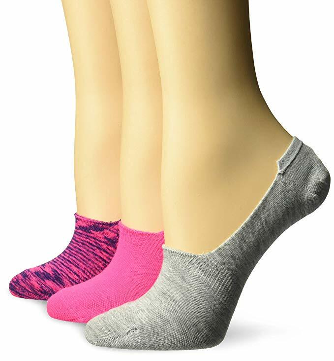 Hanes® Women’s Comfortfit Lightweight Invisible Liner Socks 3-Pack “PREMIUM”