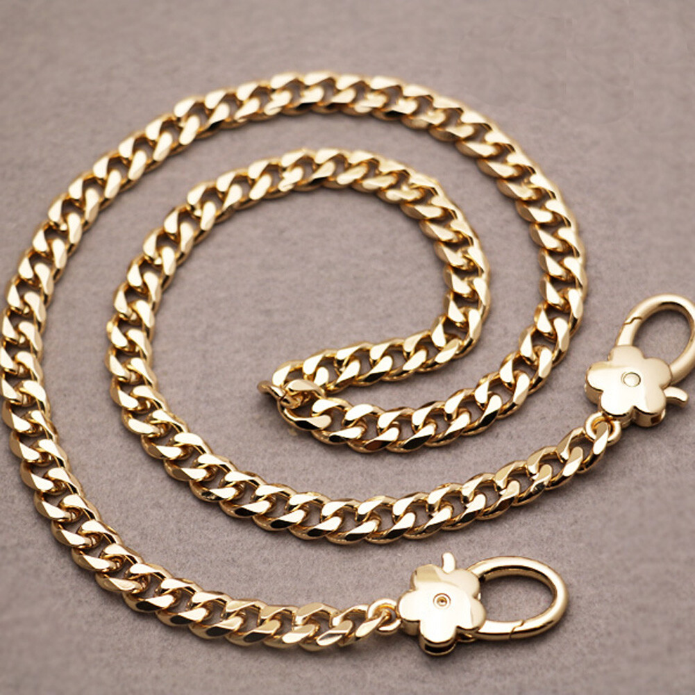 New Replacement Metal Purse Chain Strap Handle Shoulder Crossbody Bag Handbag #Q