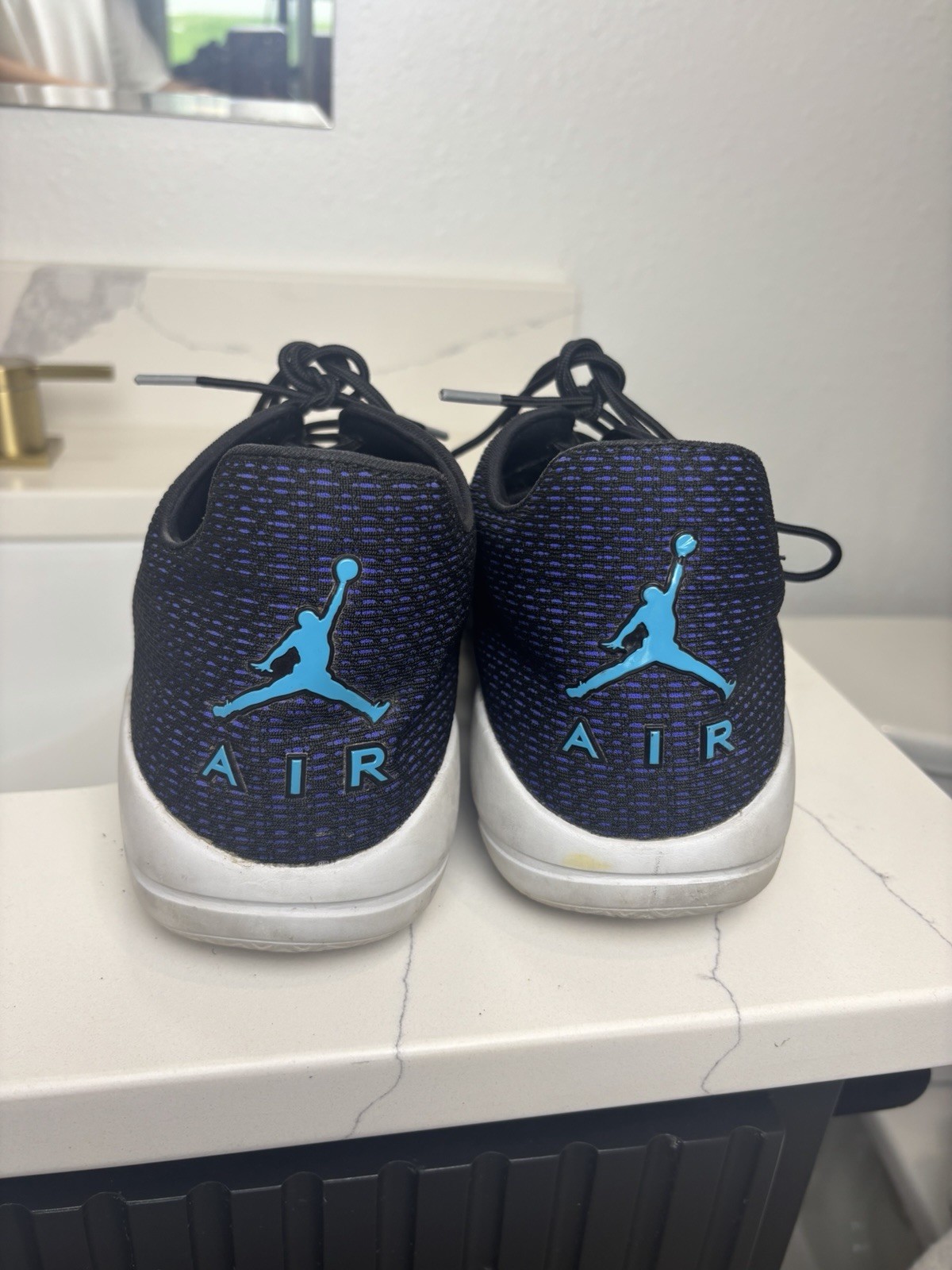 Nike Air Jordan Eclipse Black Blue Lagoon Men’s Size 13 Sneakers 724010-027