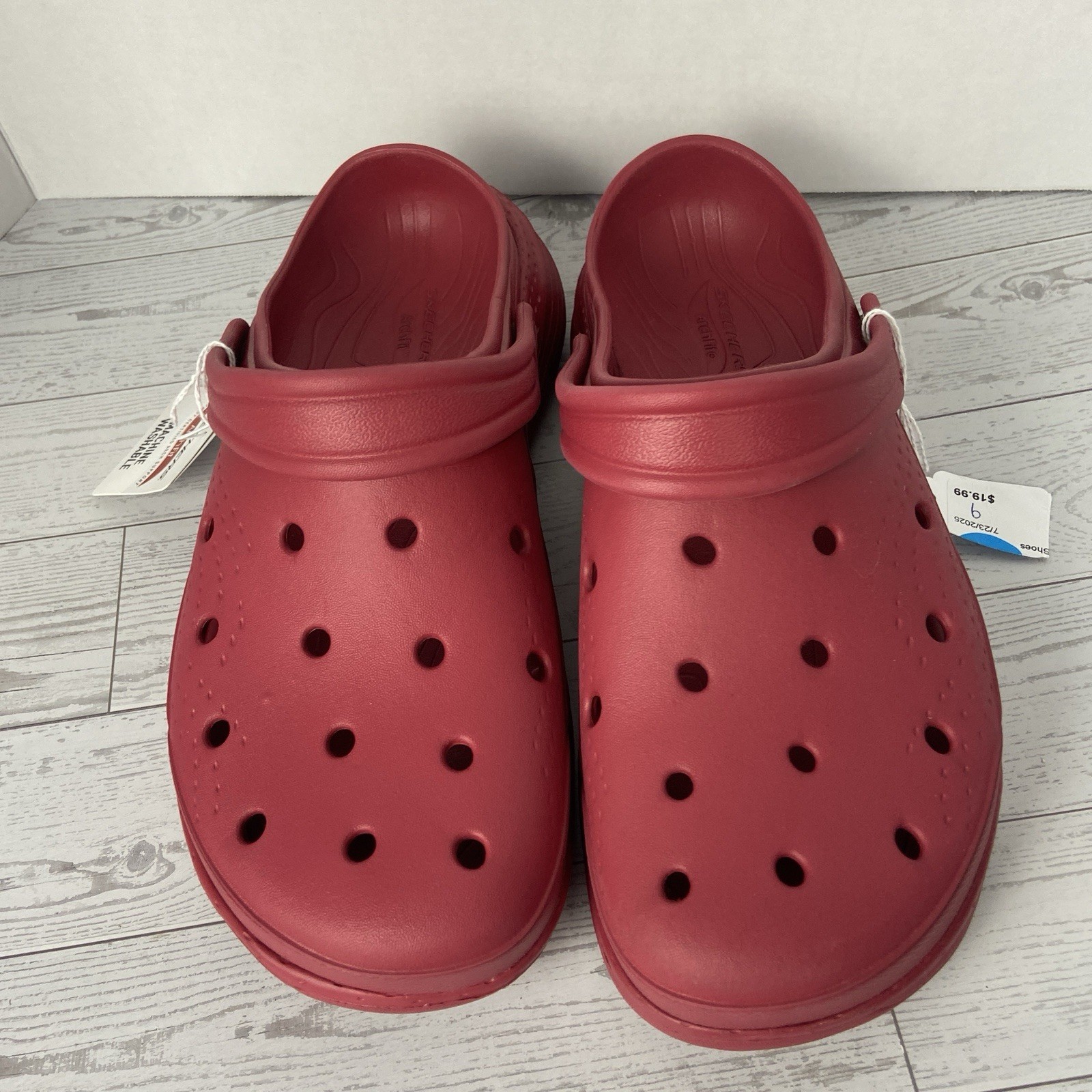 Skechers Men’s Foamies Arch Fit Valiant Comfort Slip On Clogs Sandals Shoes Sz 9