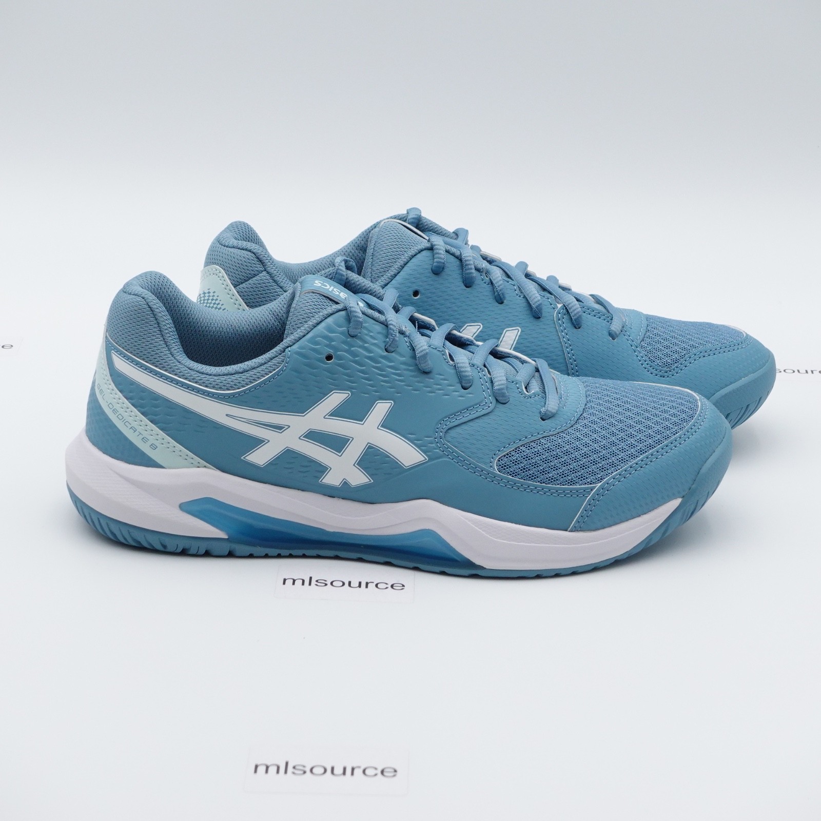Size 9.5 WIDE D Women’s ASICS GEL-Dedicate 8 Pickleball Tennis Shoe 1042A235-400