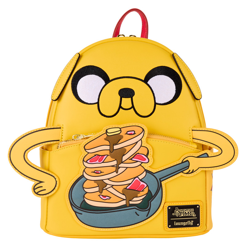 (Big Sale) Loungefly Adventure Time Jake & BMO Cosplay Backpack Crossbody Set