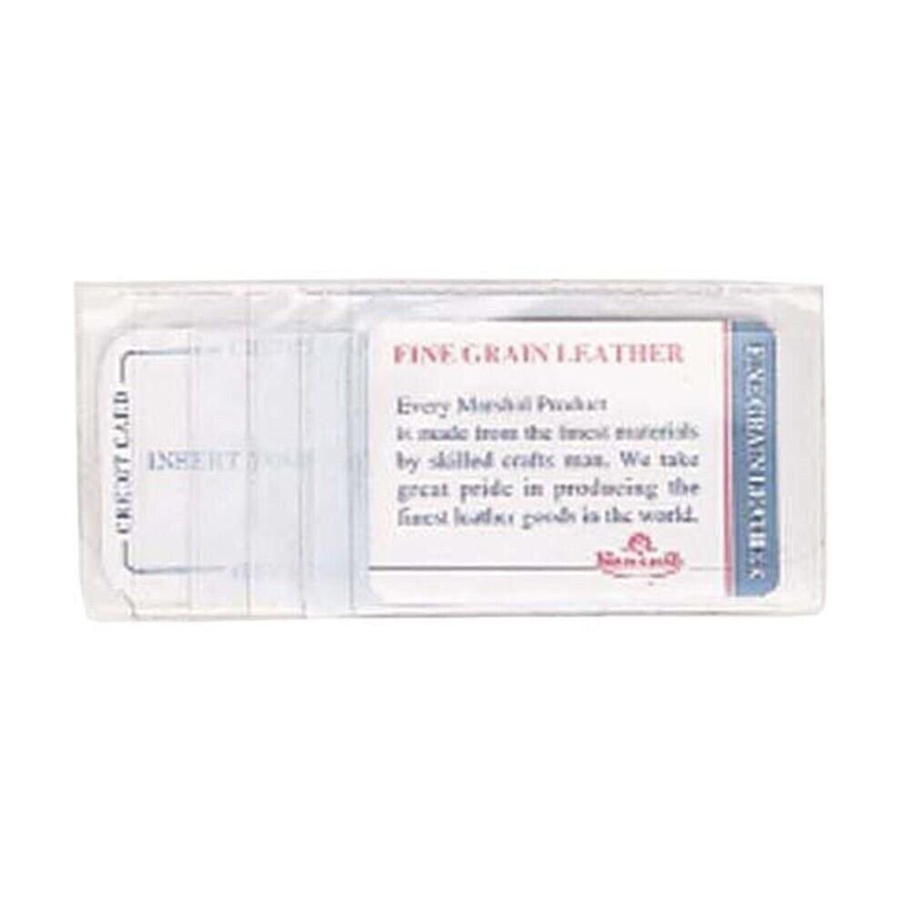 SET OF 2 Checkbook Plastic Inserts For Pictures Cards 5 Pages