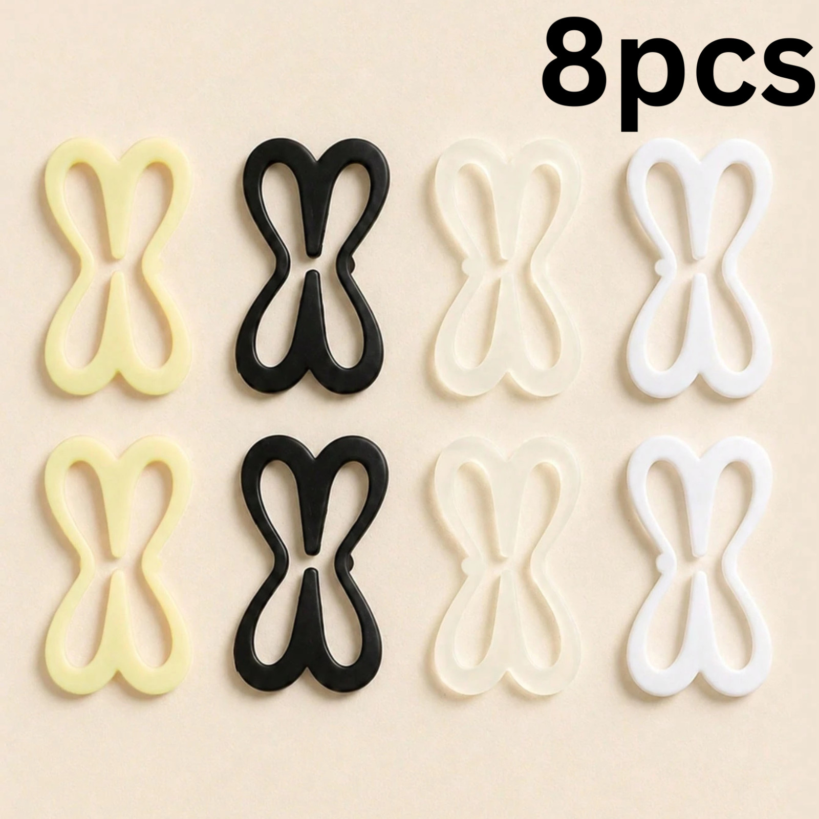 Bra Strap Clips Racerback Converter Dragonfly Anti-Slip Cross Back Holder 4-20pc