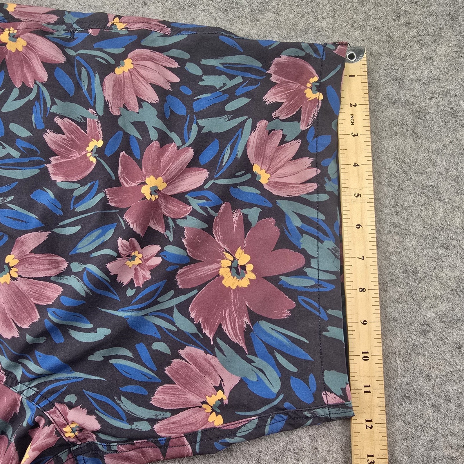 Bonobos Men’s XL 9″ Inseam Swim Trunks Floral Quick Dry Compression Liner
