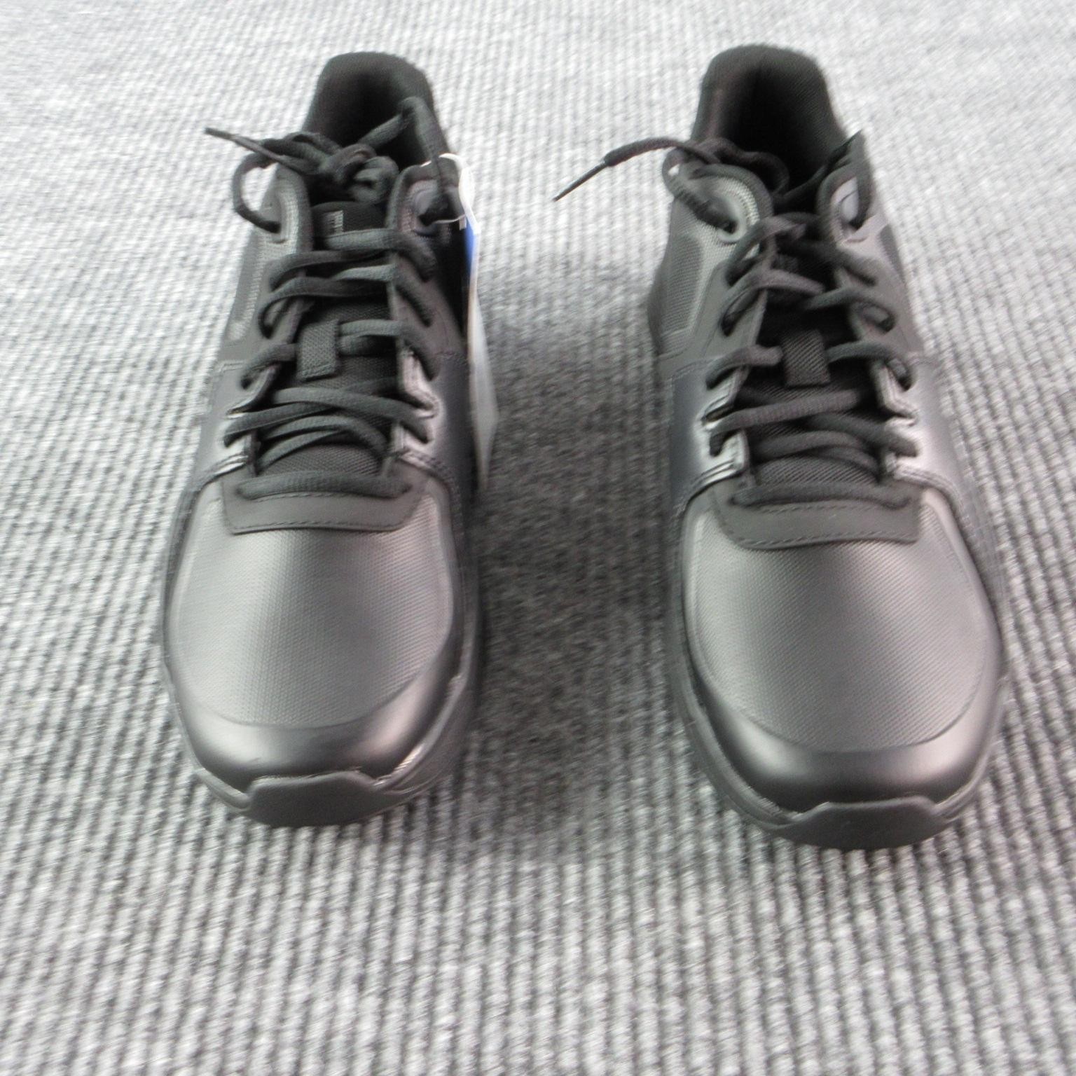 Shoes For Crews Shoes Mens Size 9 Black Slip Resistant Easy Clean 22106 NWOB