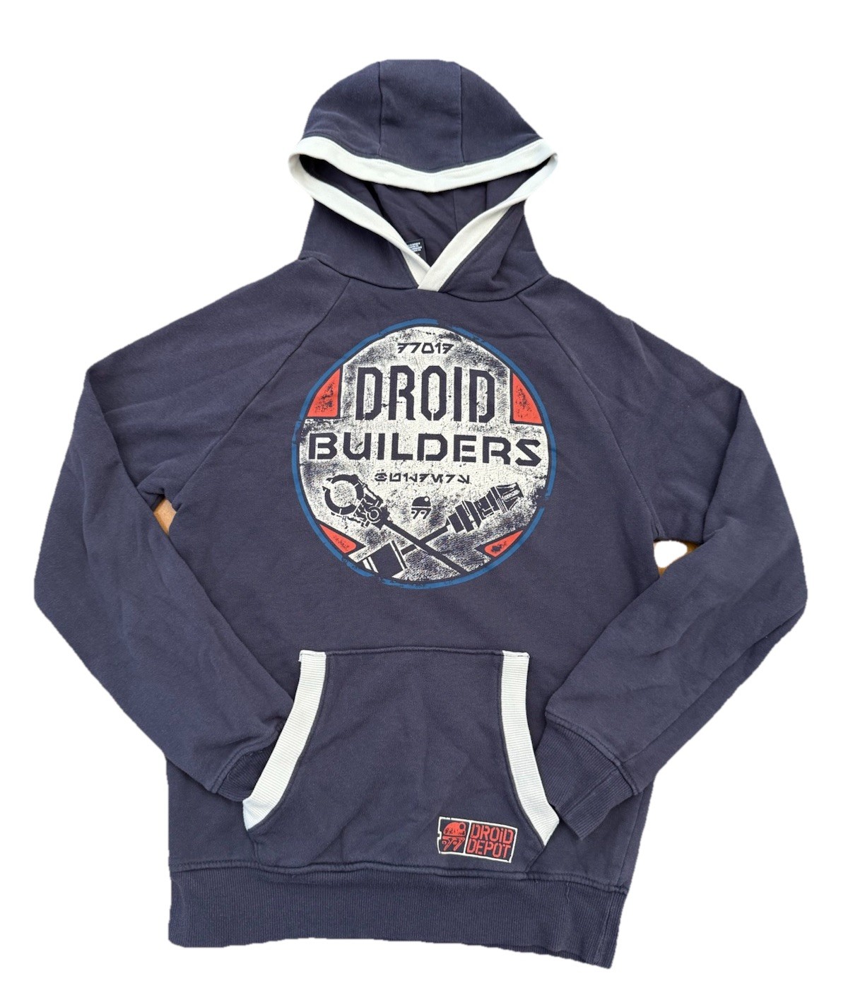 Star Wars Droid Builders Galaxy’s Edge Depot Pullover Hoodie Men’s Size Small