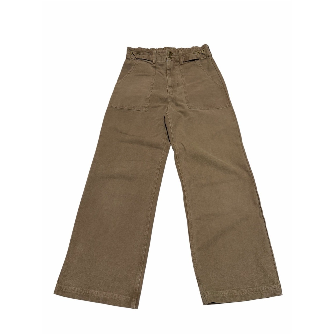 MATE x ORCA Garden Workwear Pants | 100% Organic Cotton | Bark | Small