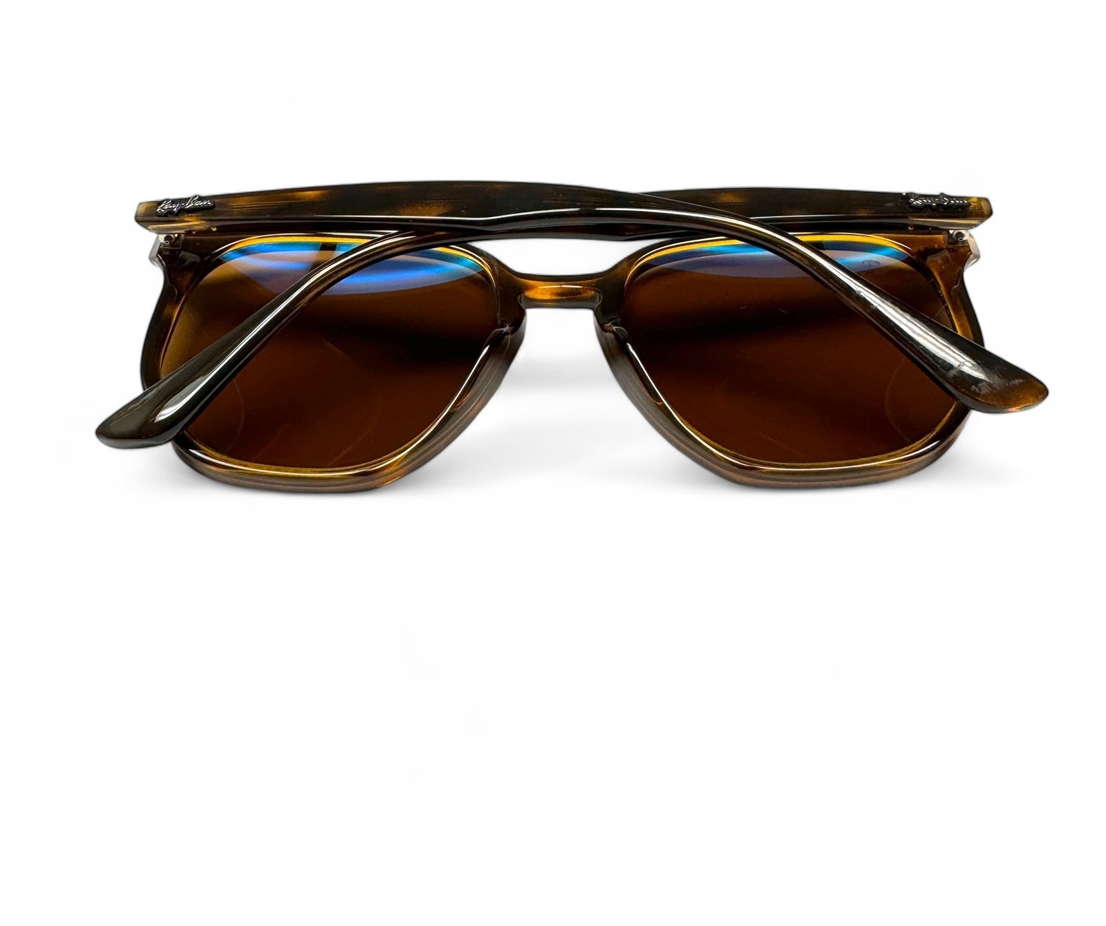 Ray-Ban Sunglasses RB 4306 710/83 Polished Brown Havana Polarized with Case