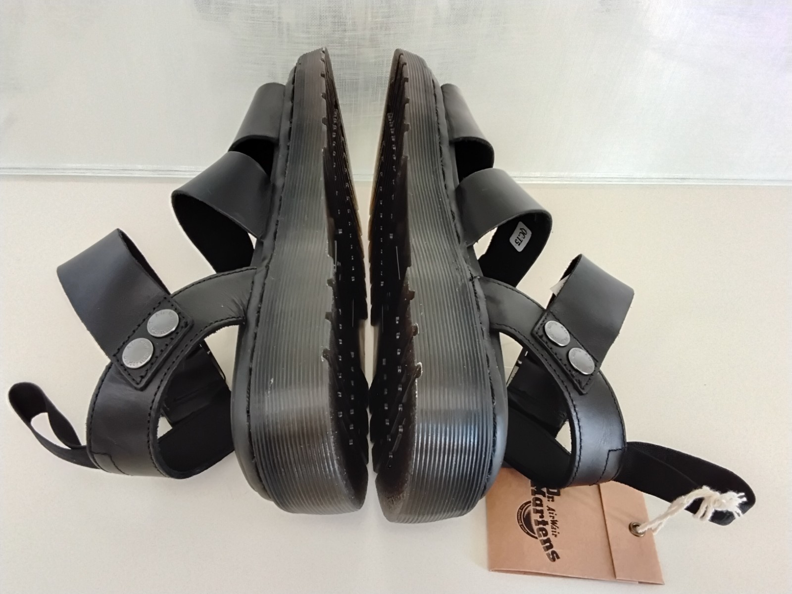 Dr. Martens Gryphon Brando Gladiator Sandals in Black EU 37 Women’s Size 6
