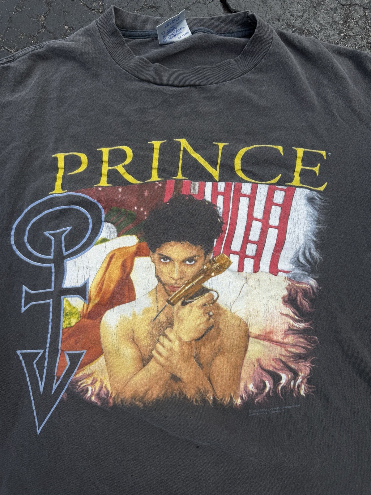 Vintage 90’s Prince Rap T-shirt Size XL Measurements L – 24in Pit To Pit – 22in
