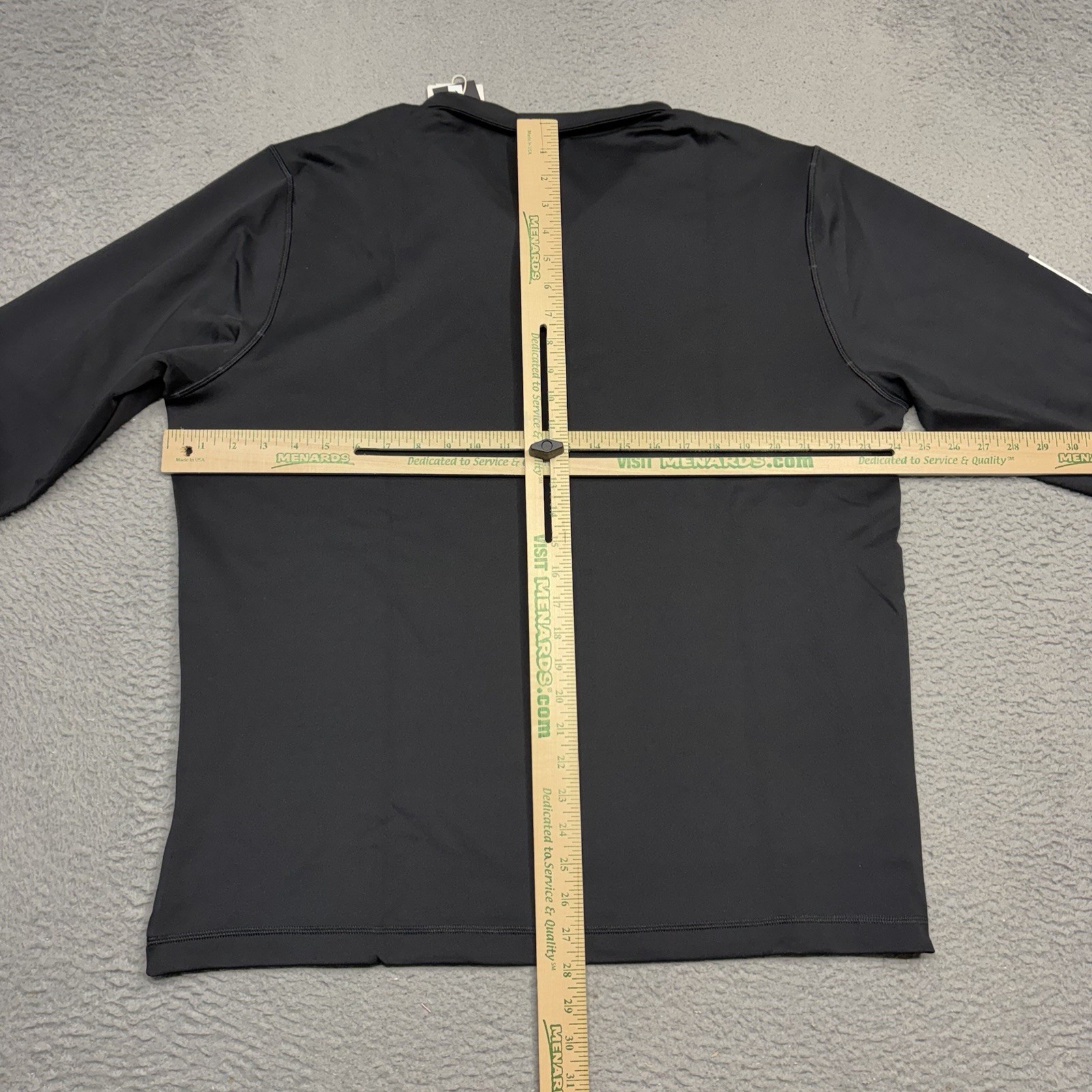 Adidas 1/2 Zip Golf Pullover Jacket Men’s Size XL Black White Long Sleeve HY7894