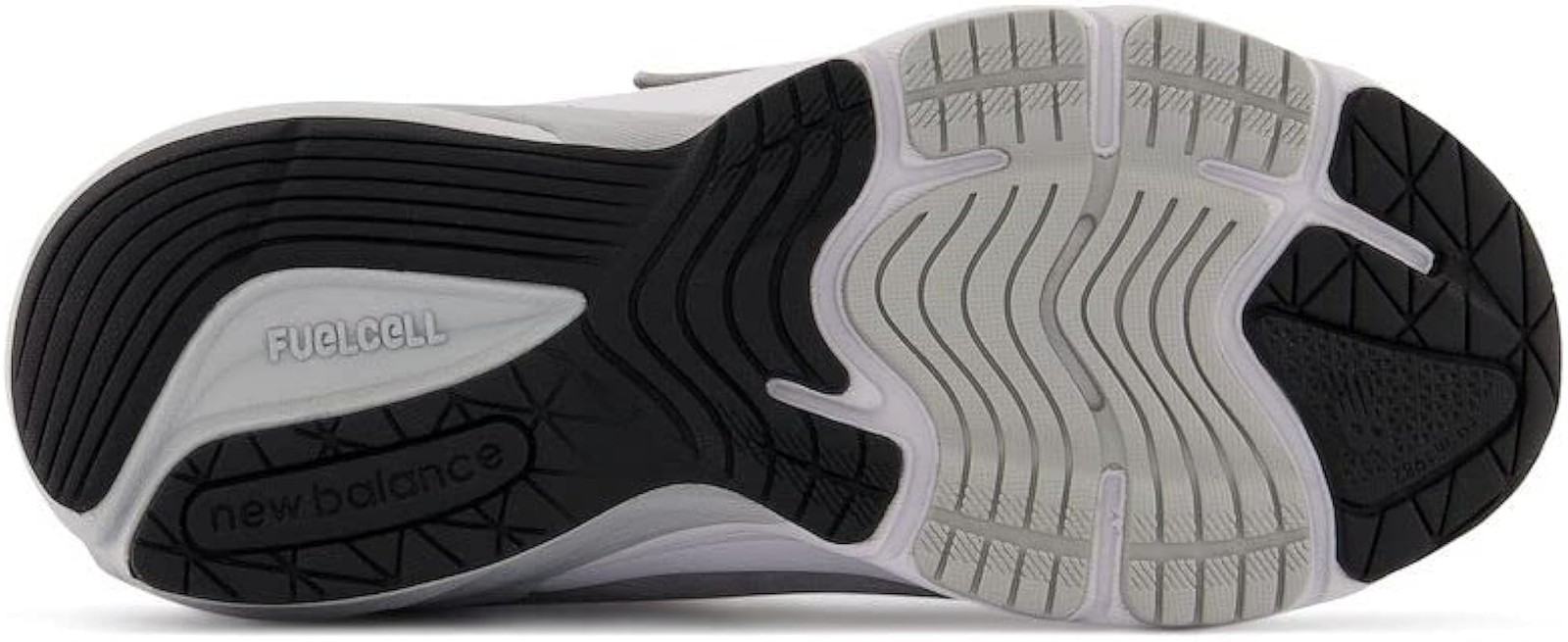 New Balance Boy’s 990 V6 Hook and Loop Sneaker, Grey/Silver, 6.5 X-Wide Toddler