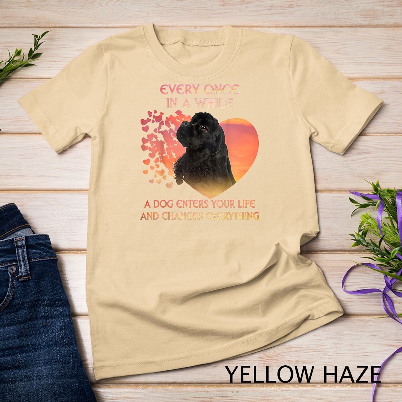 Every Once In A While American Cocker Spaniel T-Shirt Unisex T-shirt