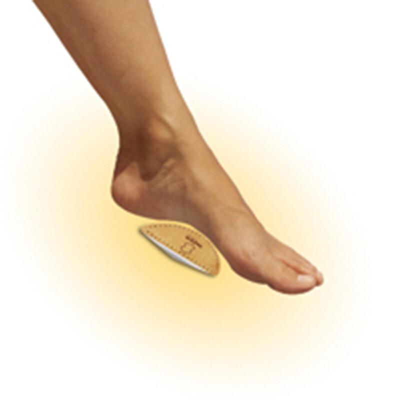 Tacco 624 Leather Arch Supports Inserts Peel & Stick Cookies Cushion Shoe Insole