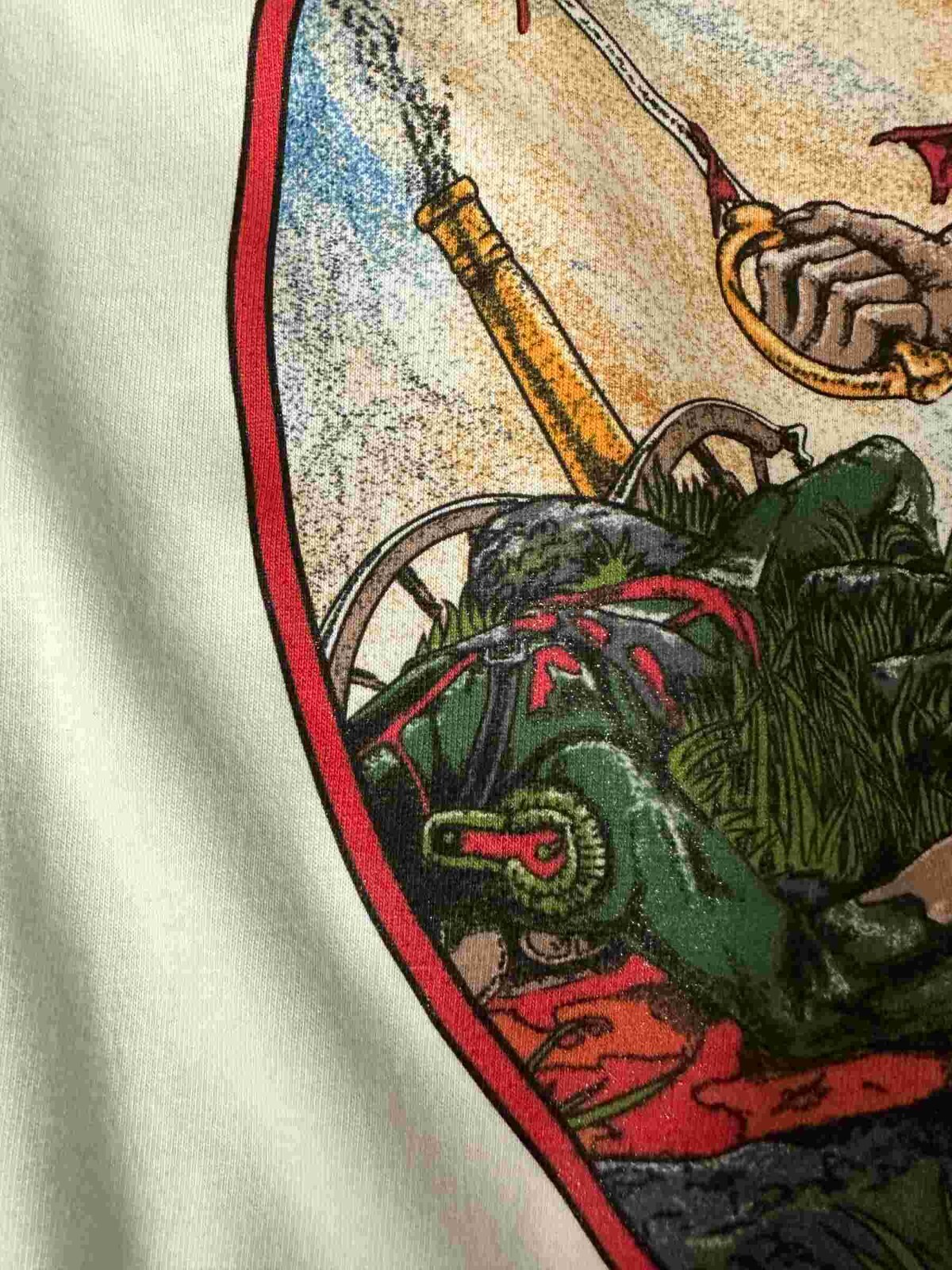 Iron Maiden British Metal Ounslaught 1983 Raglan S to 3XL