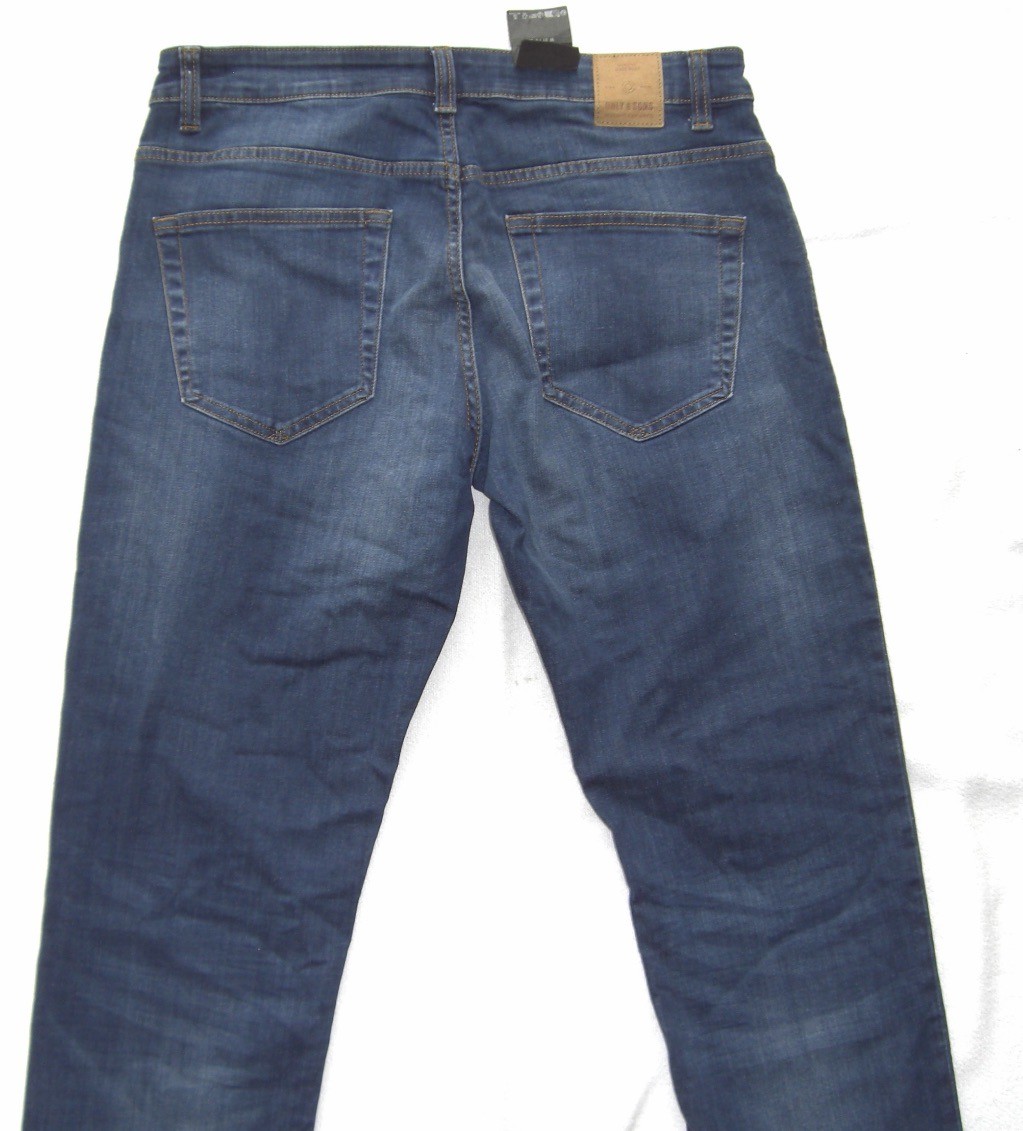 Only & Sons Mens Jeans W31 L32 Model Weft Regular 31-32 New + Unworn