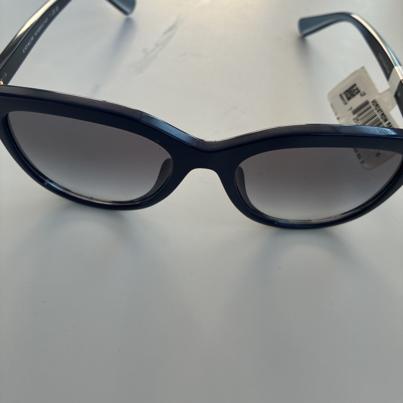 COACH Sunglasses OHC8285U 502879 DK BLUE Gradient Lens BRAND NEW! No Case!