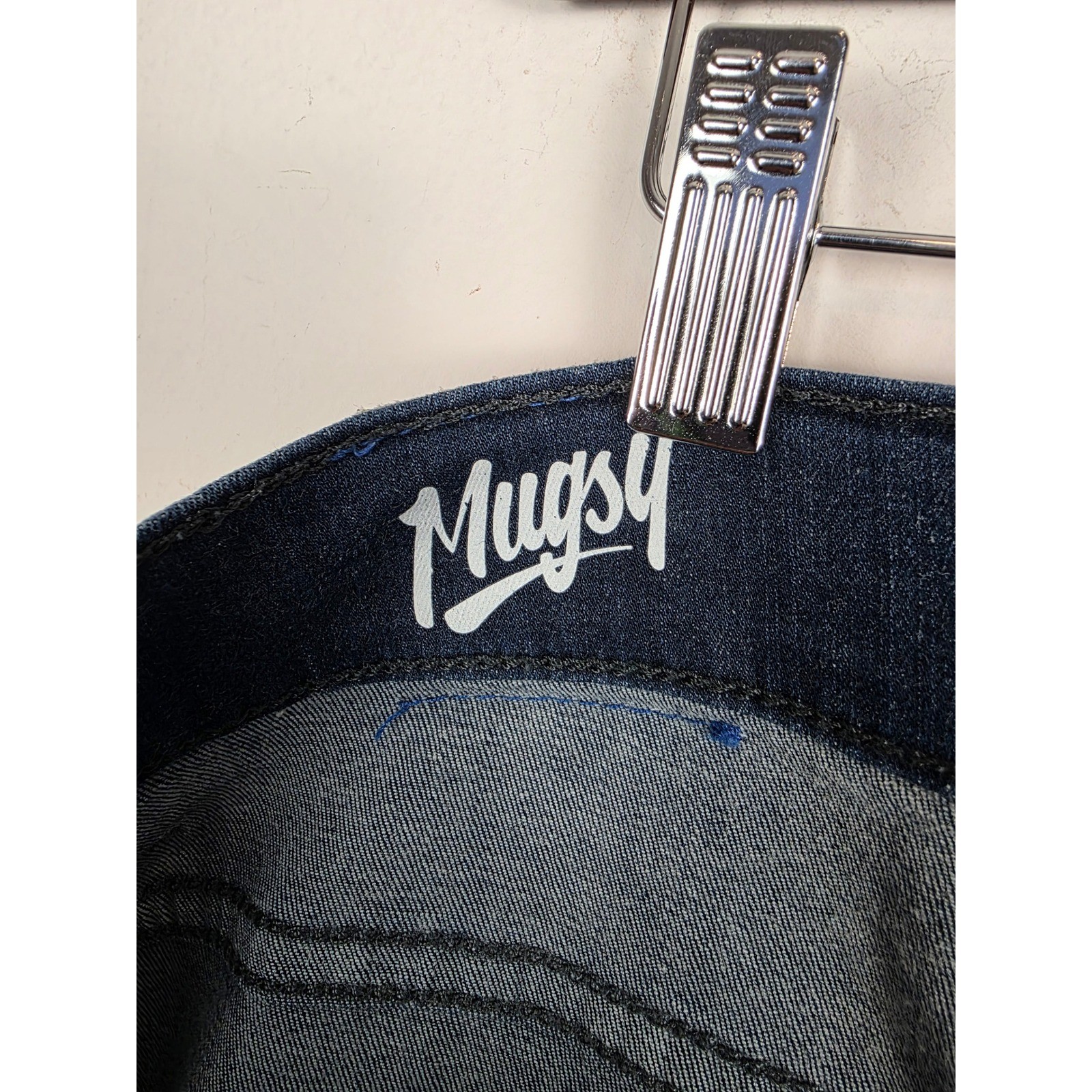 Mugsy Fultons Dark Wash Stretch Jeans Mens 38×30 Blue FLX3NFU Denim Pants