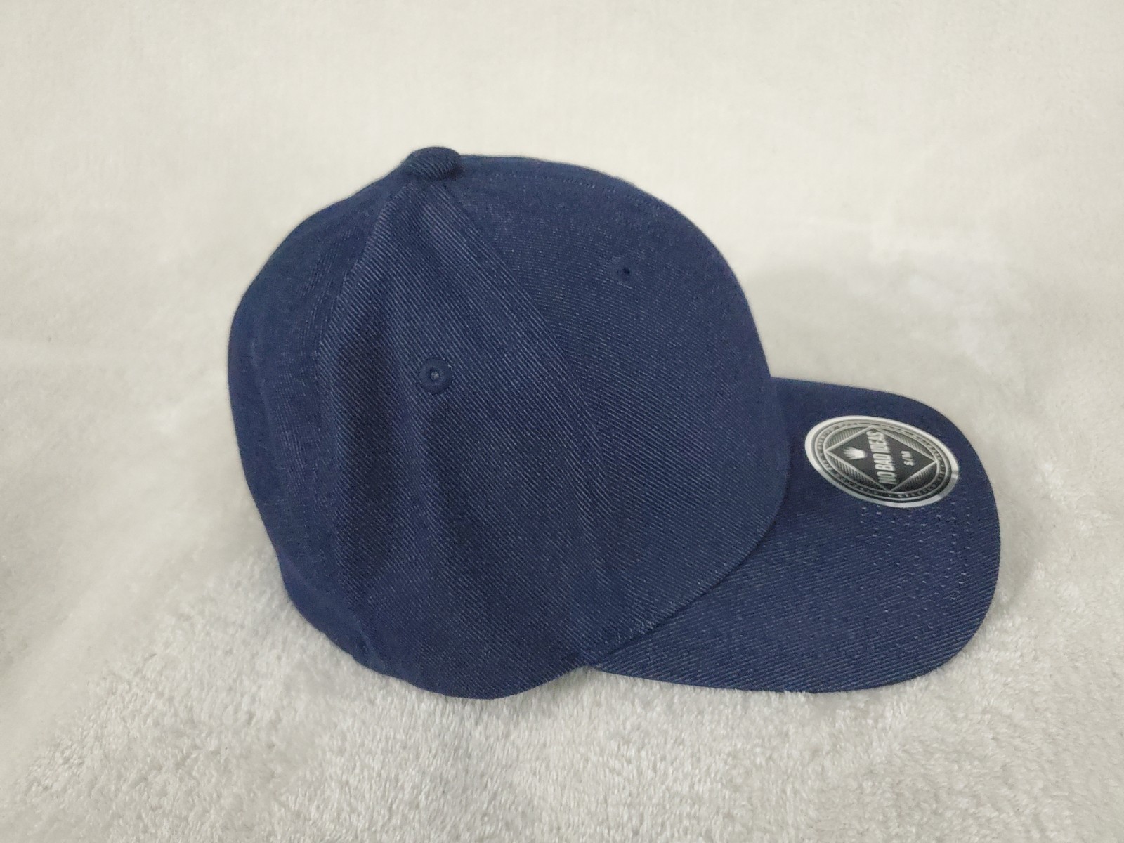 NO BAD IDEAS TUXEDO 2.0 MENS STRETCH FIT HAT SMALL MEDIUM DENIM BLUE NEW