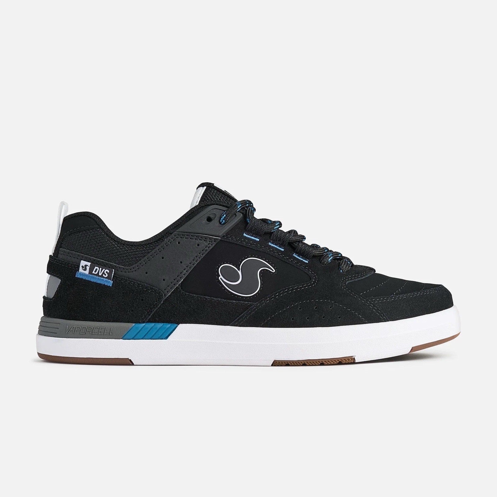 DVS SURESHOCK ‘Black White Blue’ Men’s Size 10.5 DV02829001 Skate Shoes Sneakers