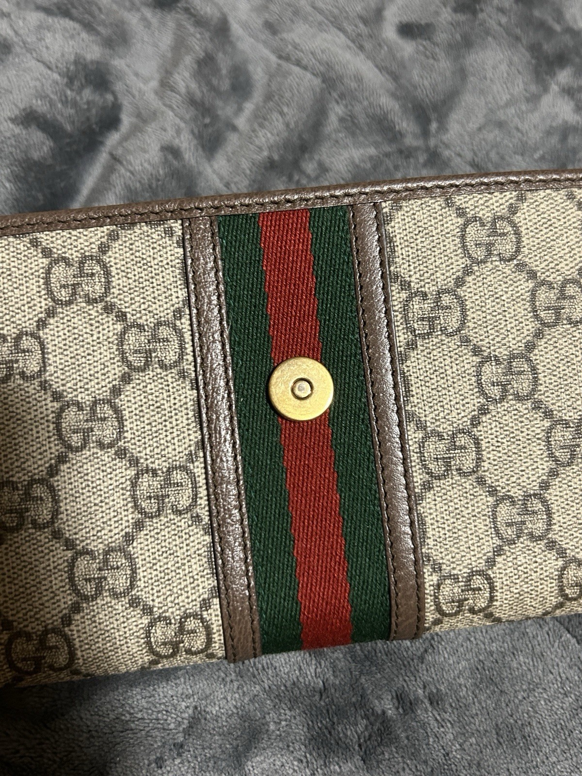 Authentic Gucci Ophidia Crossbody GG Wallet On Chain Shoulder Bag