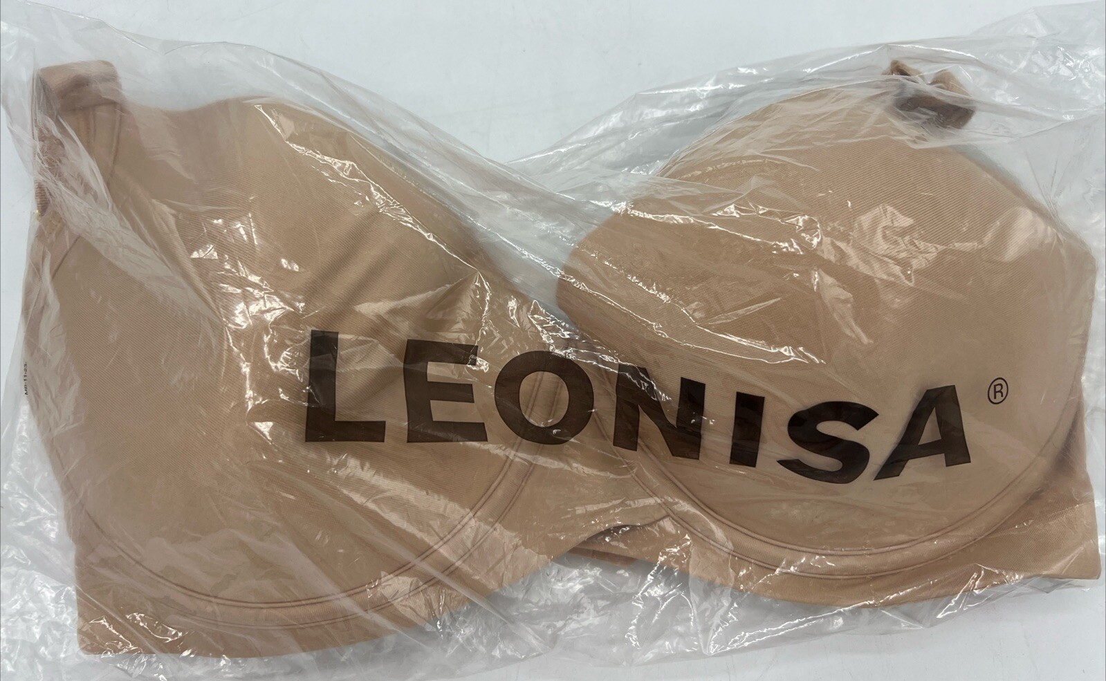 Leonisa 36DD Total Embrace Supportive Contouring Bra With Underwire Beige NWT