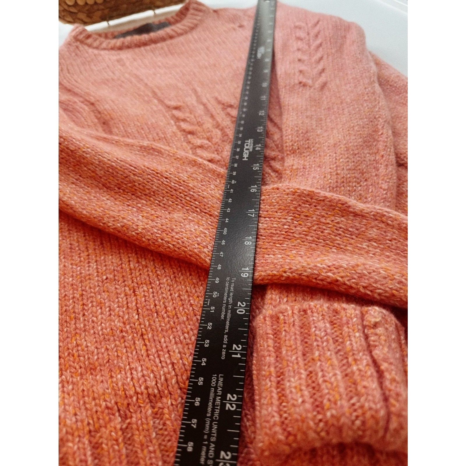 🩷 Raquel Allegra • Heathered Pink • Desert Rosé • Artisan Knit Sweater