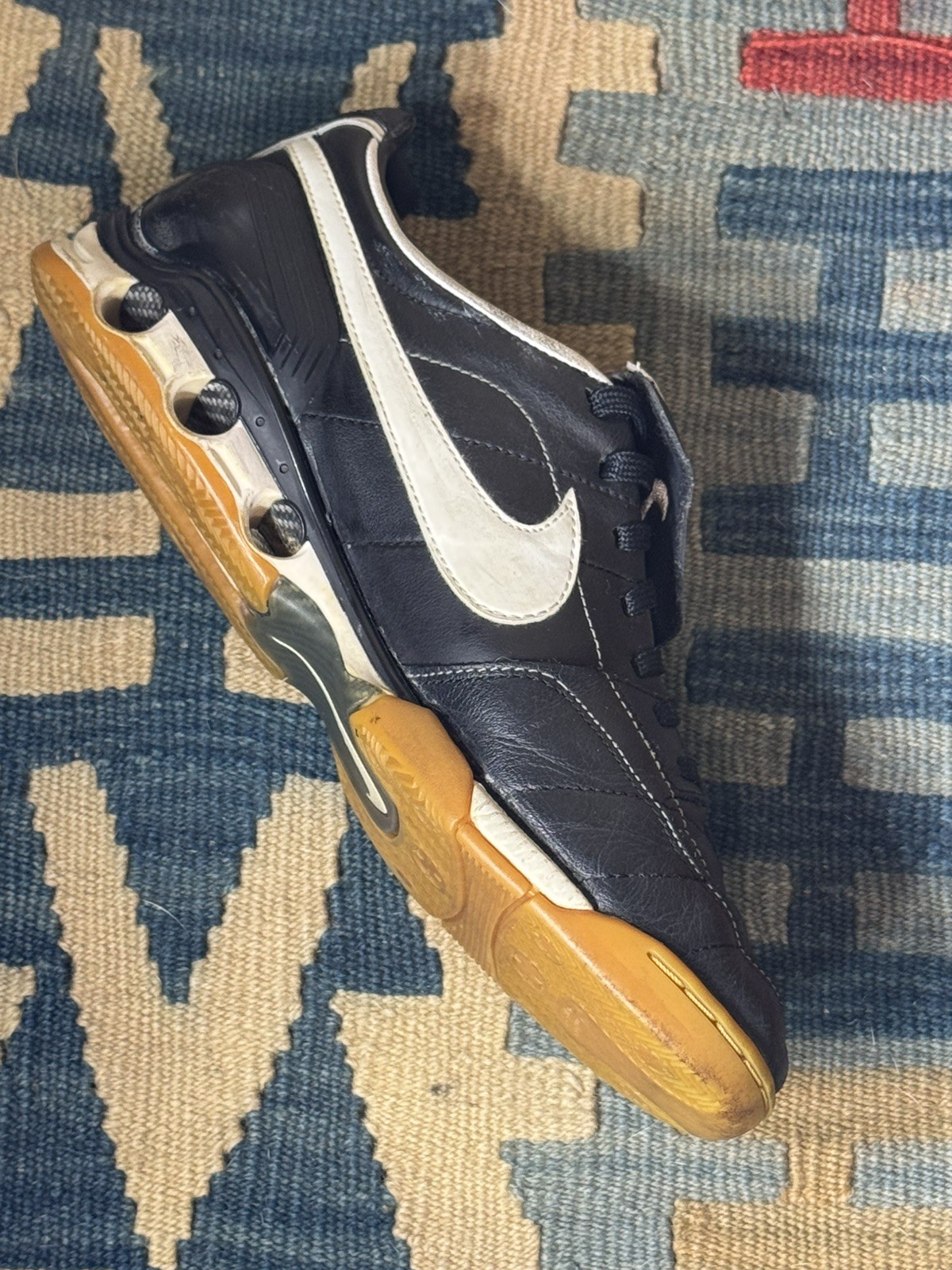 Vintage 2006 Nike Legend IC US8 Soccer Shoes FIFA World Cup *Flaw In Description