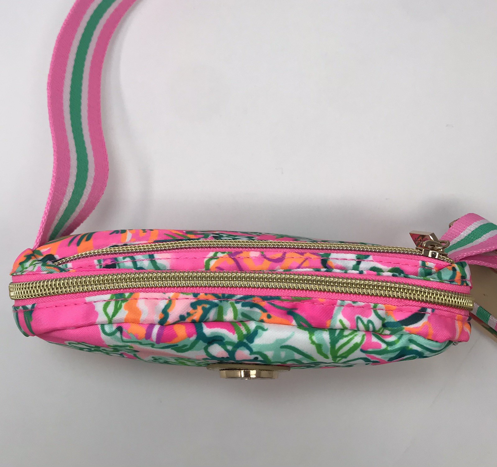 NEW Lilly Pulitzer GWP Belt Bag Soleil Pink Perfect Poppy Fanny Pack Beach Purse