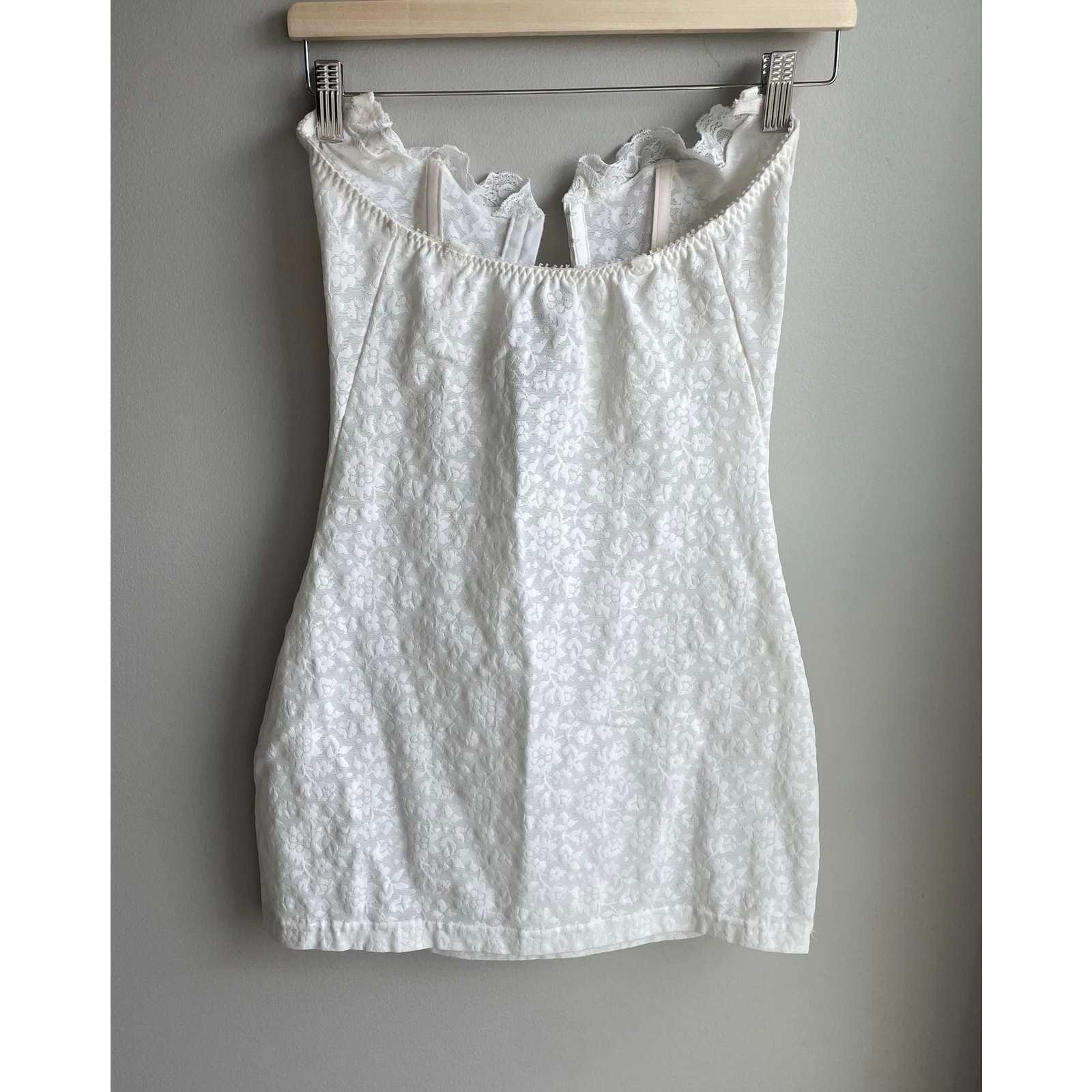 Vintage Frederick’s of Hollywood Underbust Lace Corset White size L