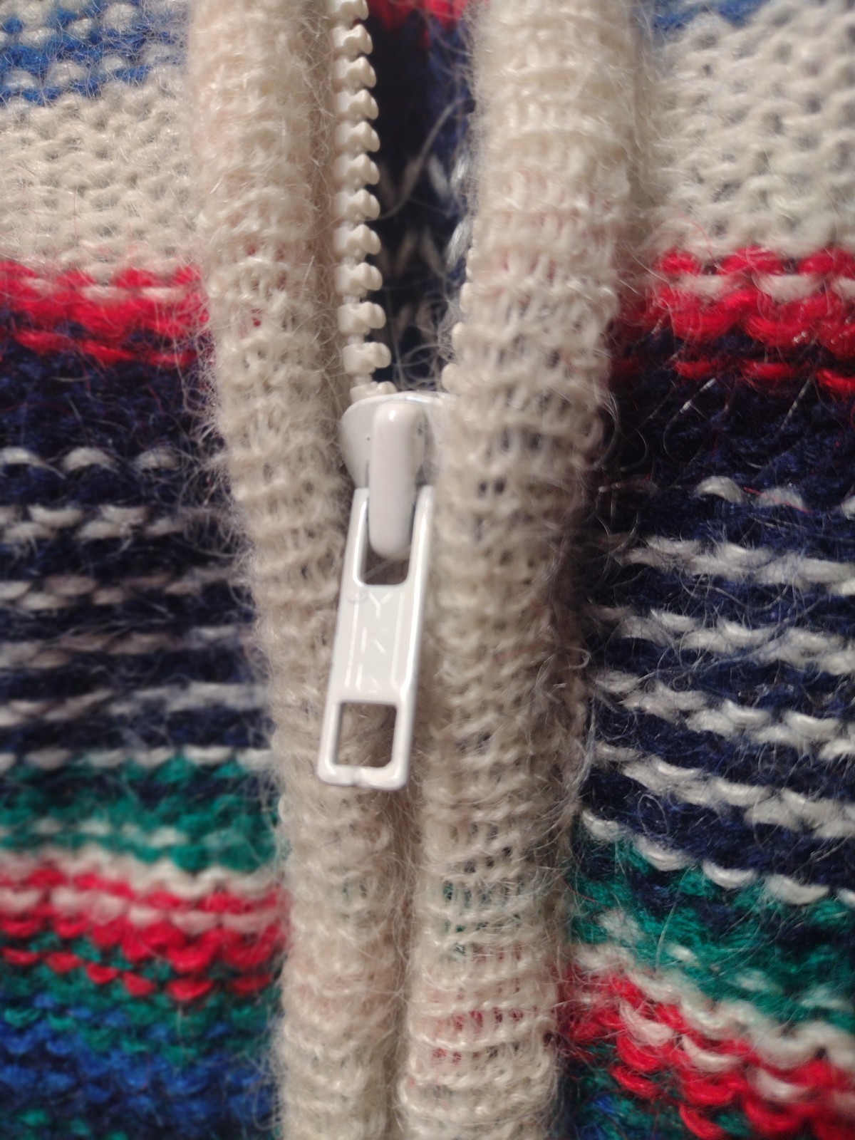 Vtg renee tener for Outlander Med Multicolor Striped Hoodie Zip Front Hong Kong