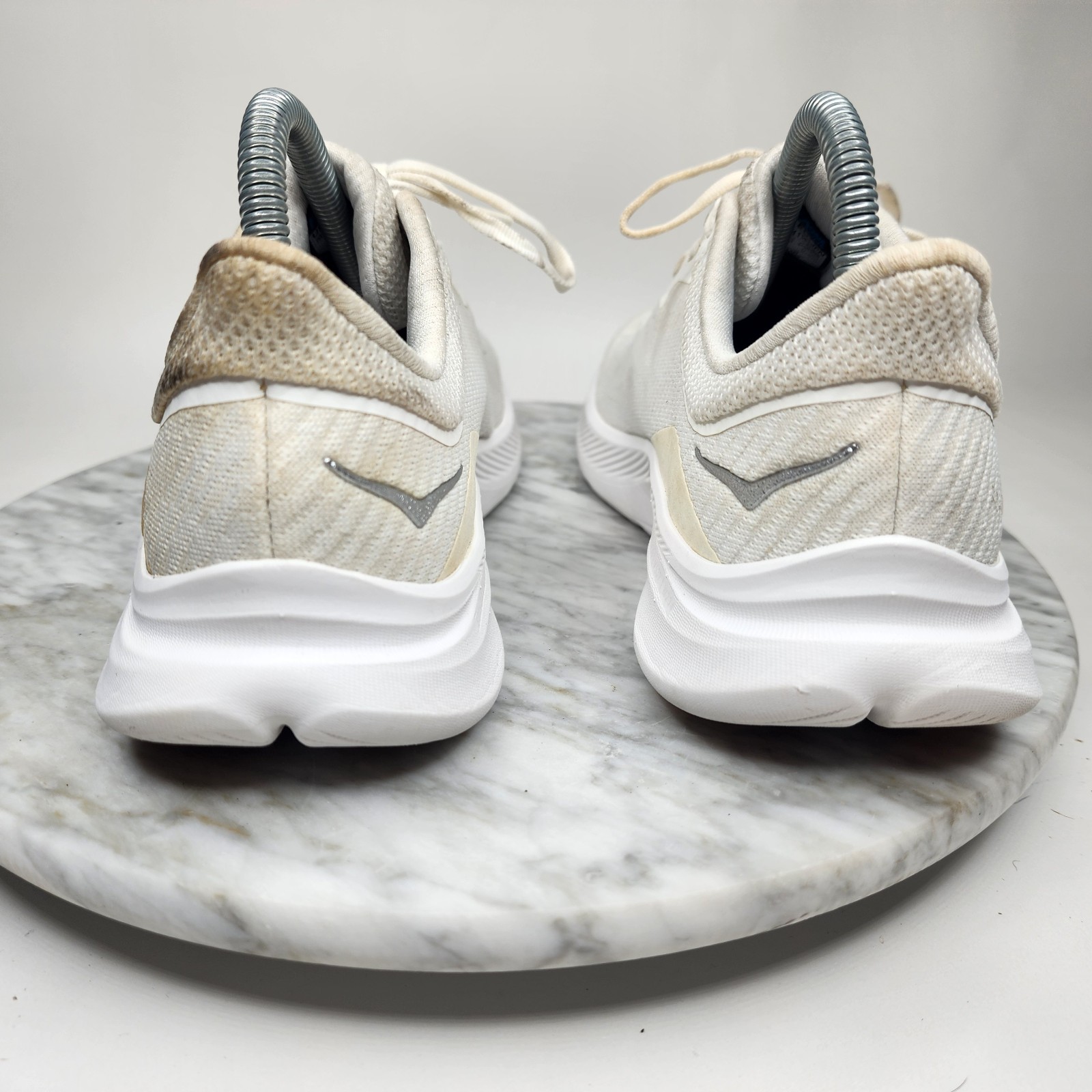 Hoka One One Solimar White Running Comfort Shoes Mens Size 8D 1123074WWH