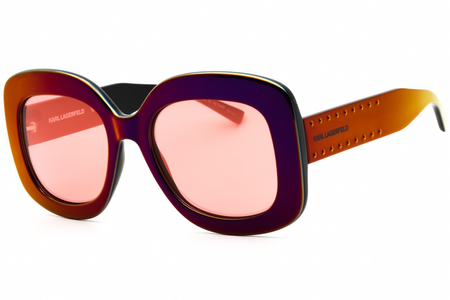 KARL LAGERFELD KL6165S-602-53 Sunglasses Frame Size 53mm 140mm 19mm WINE Women