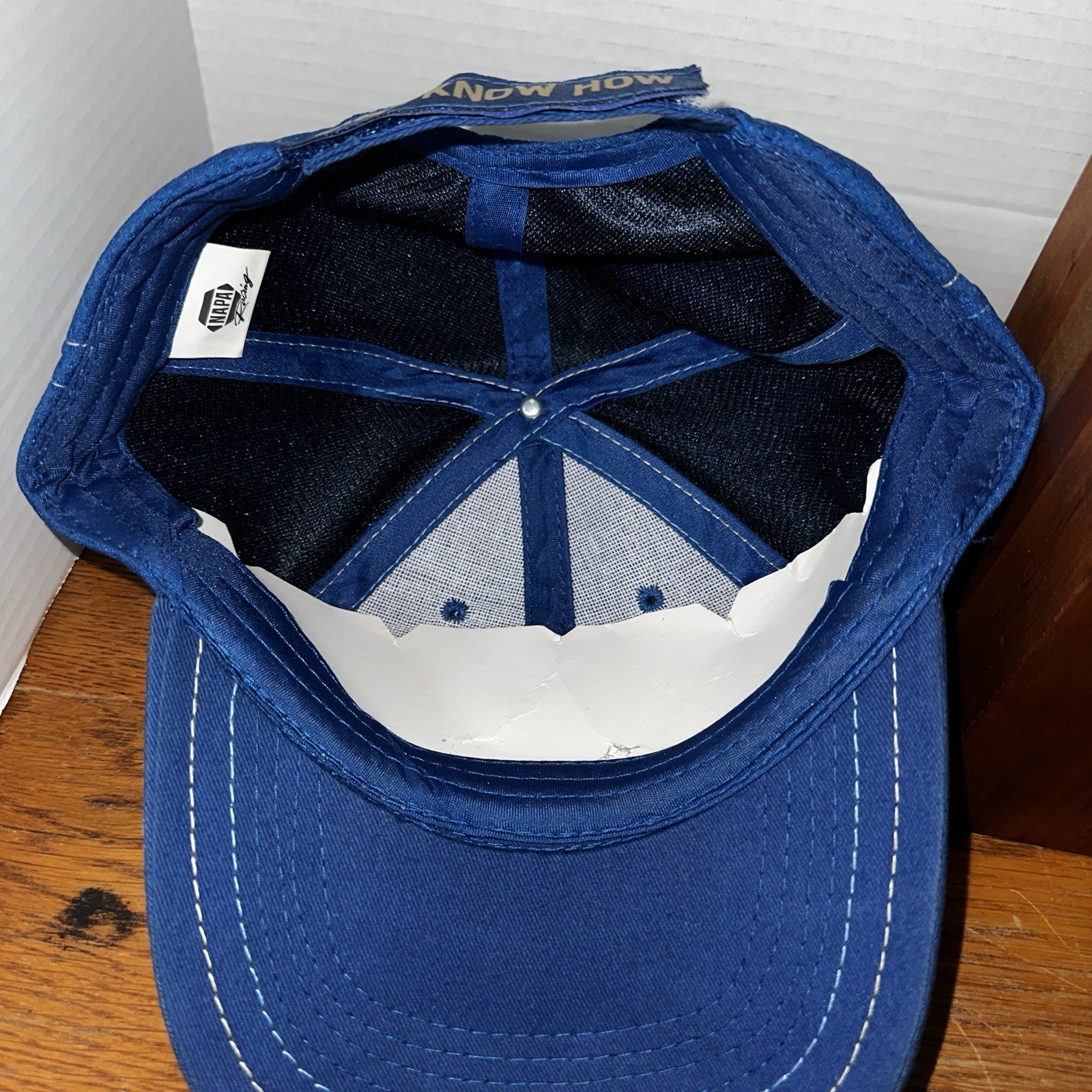 NAPA RACING #56 #28 NAPA KNOW HOW Ball Cap Adjustable Embroidered Blue ~ New