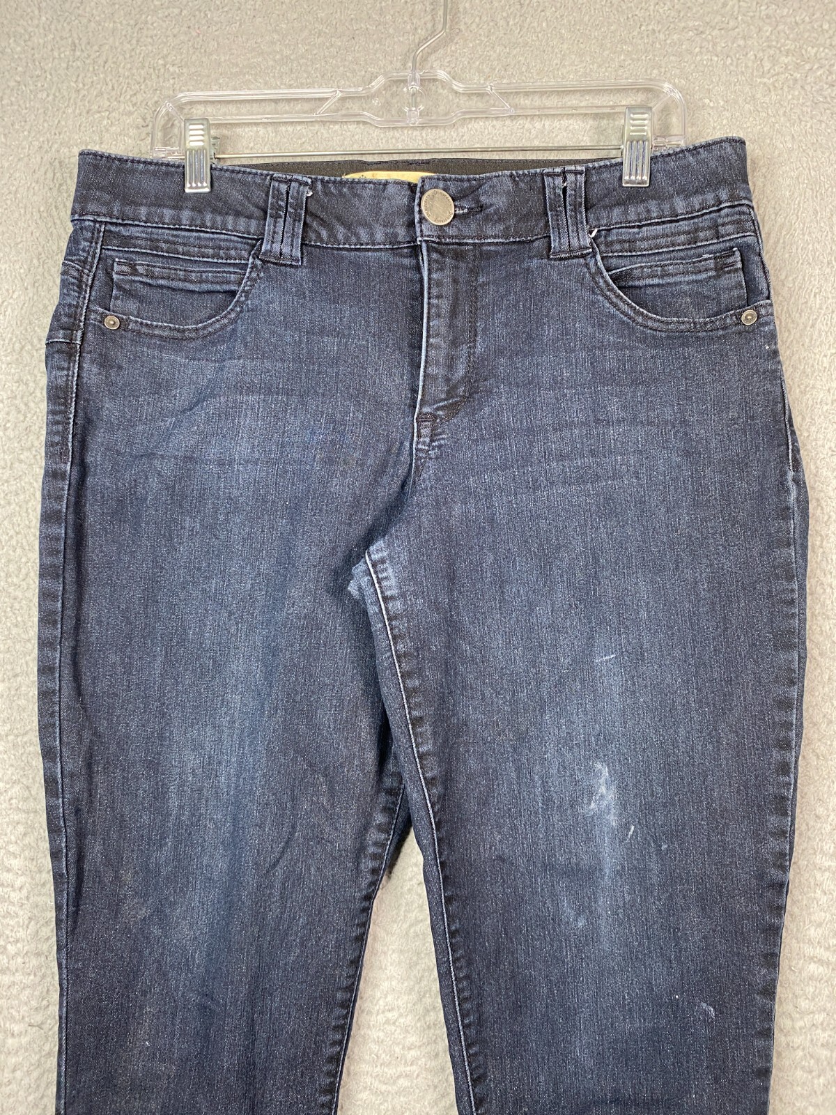 Democracy Ab Technology Jeans Womens 12P Blue Skinny Fit Dark Wash Denim