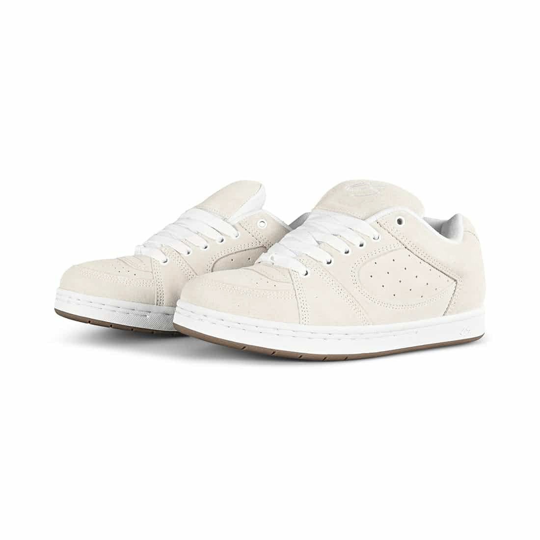 eS Accel OG Skate Shoes – White/Gum