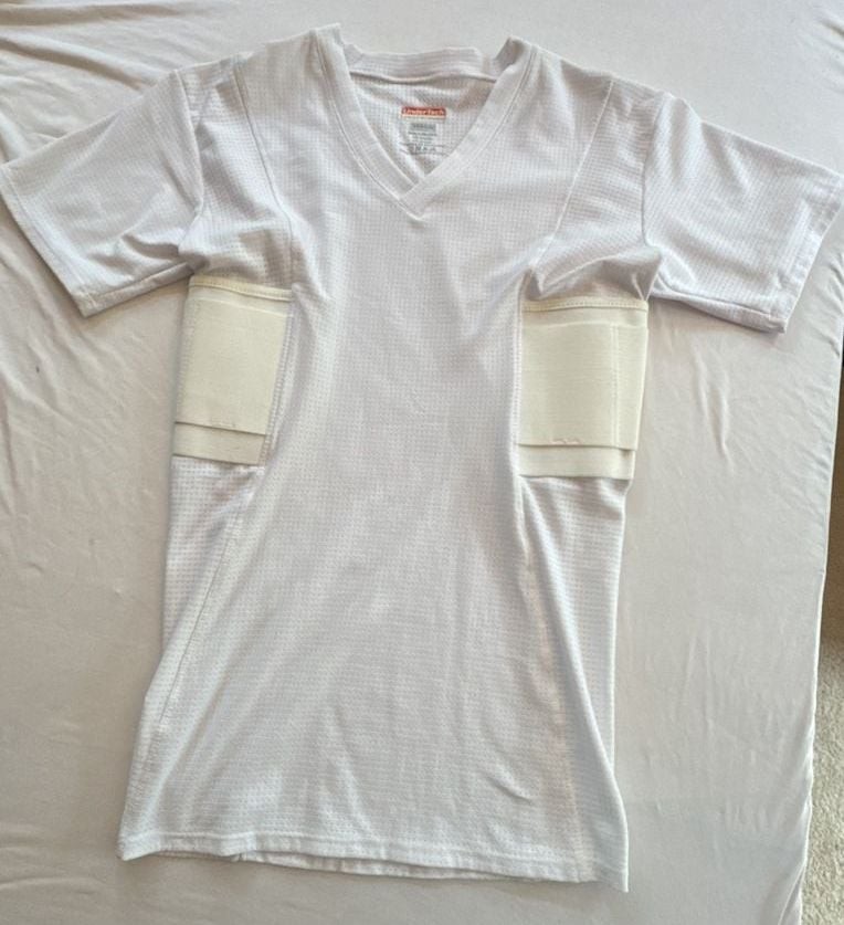 E#575 UnderTech Undercover Men’s Concealed Carry Holster V-Neck Shirt