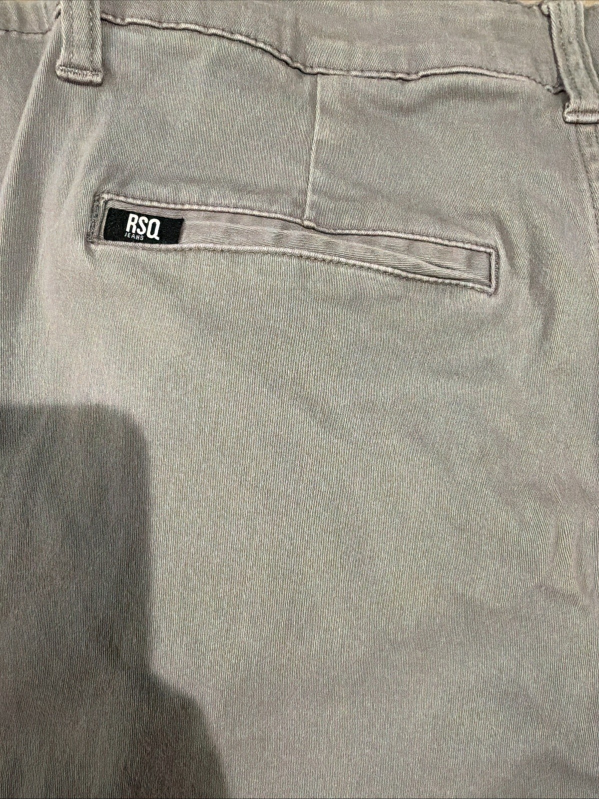 RSQ Slim Straight Chino Pants Gray Size 32 x 30