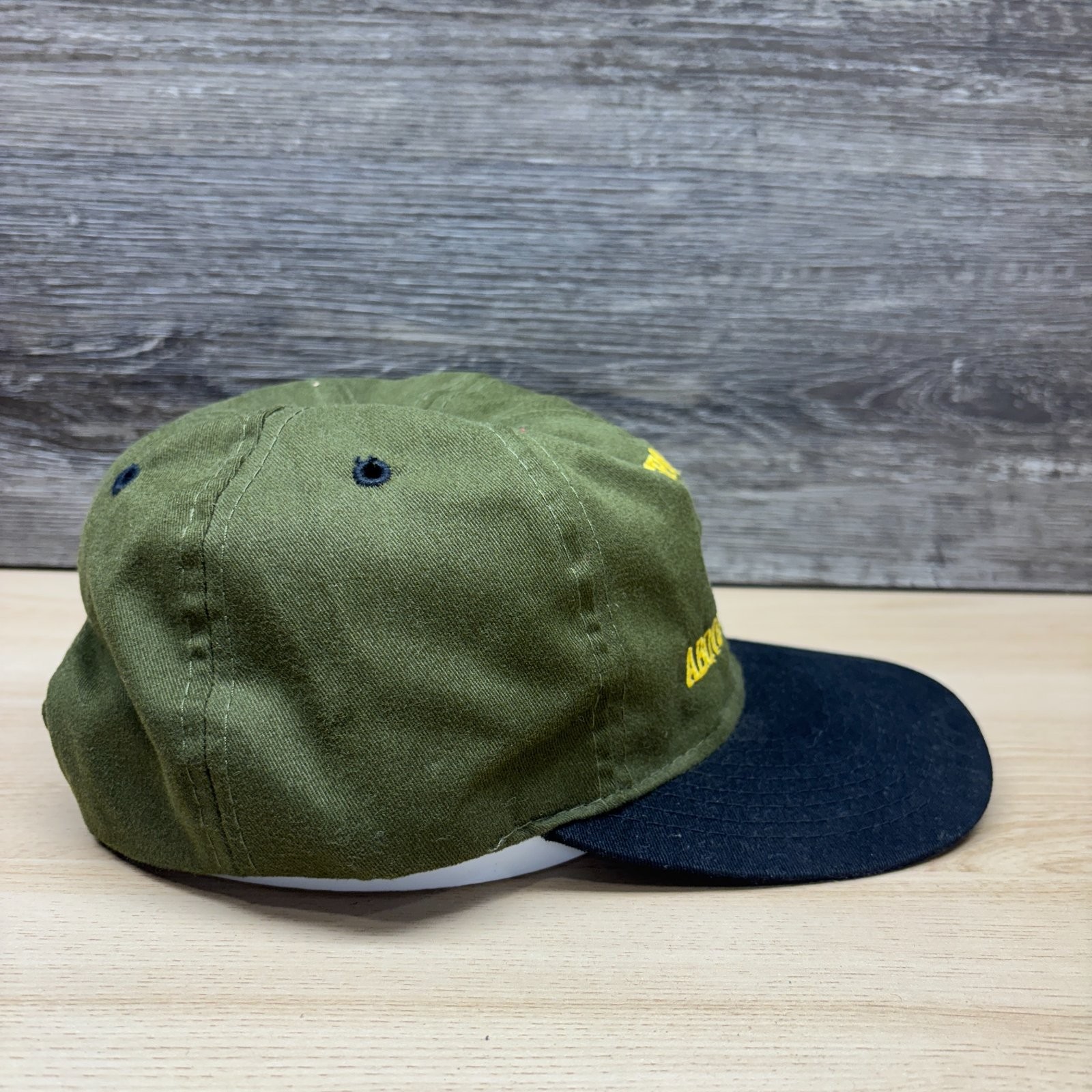Vintage Space Above and Beyond Hat Cap Snap Back Green Black Sci-Fi TV Show USMC
