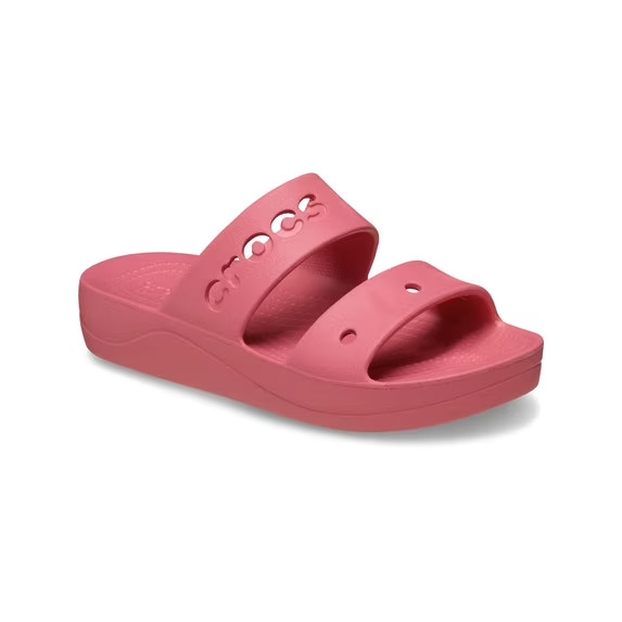 Crocs Adult Unisex Baya Platform Slide Sandal Hot Blush MEDIUM