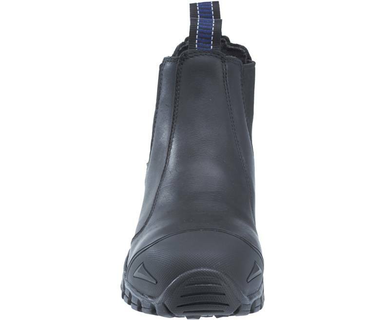 Bates Men’s Strike Chelsea Comp Toe Slip-on Safety Toe Boot Black, Size 7 EW