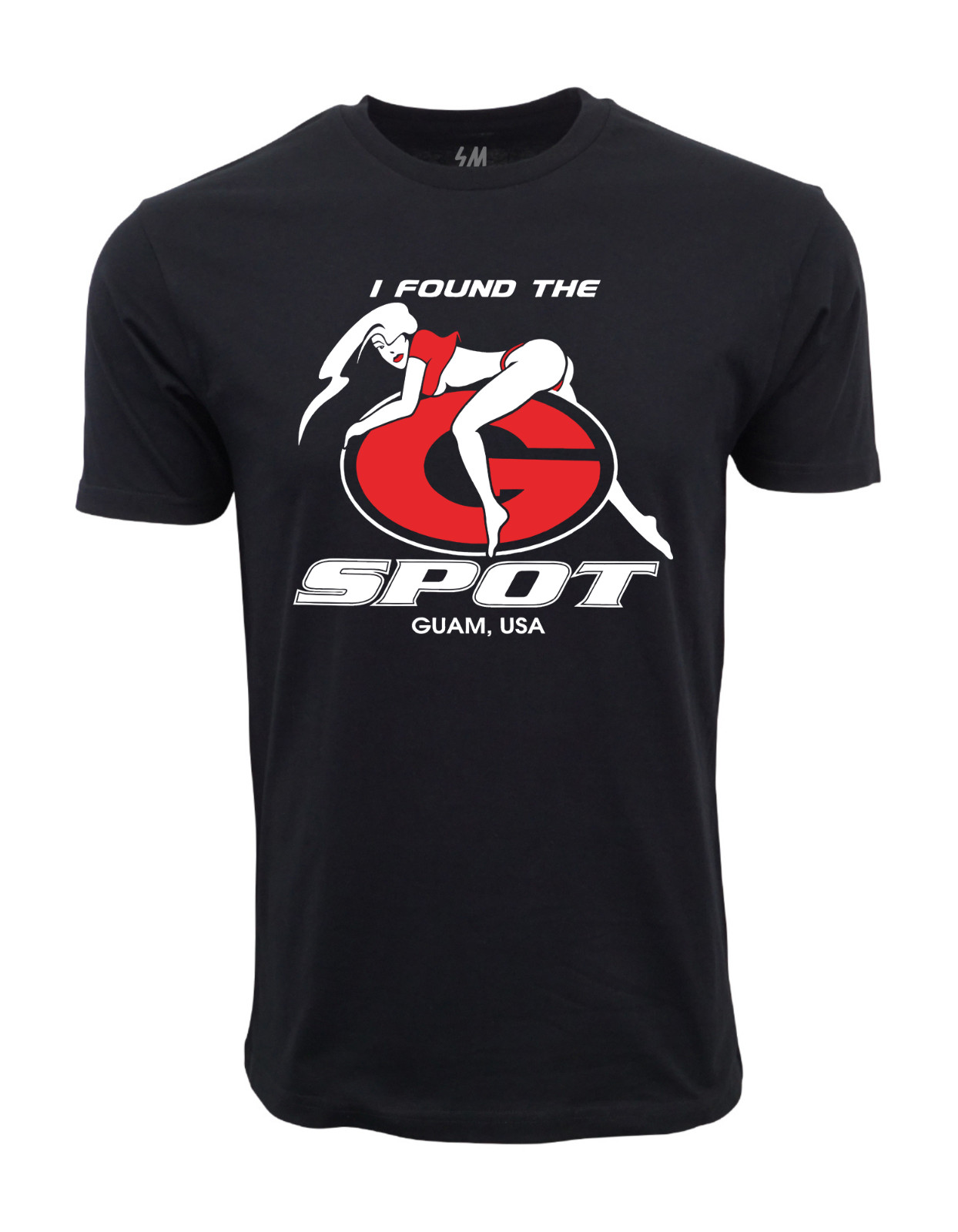 I Found The Spot Guam USA Graphic T shirt