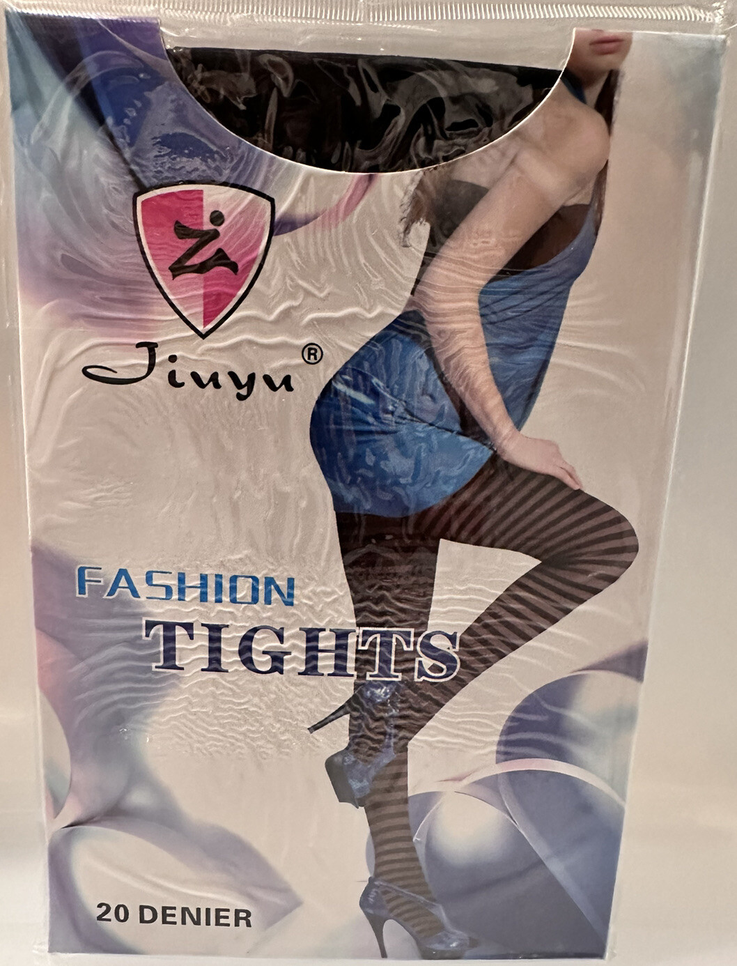 Womens Black Tights Pantyhose Sheer Nylon One Size- 20 Denier